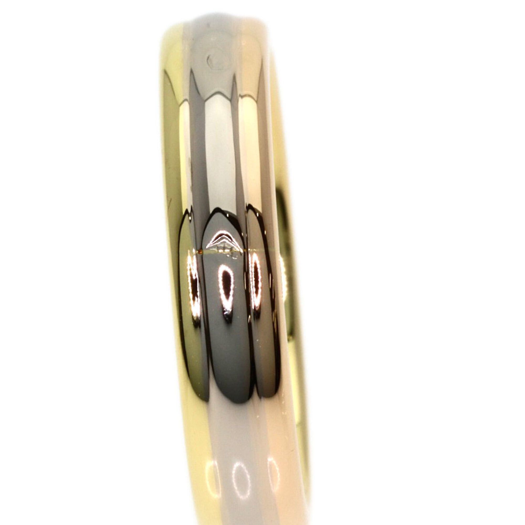 Cartier Cartier 3-color #54 ring in 18K yellow gold/18K rose white gold for women. Size ONE SIZE - 6 Thumbnail