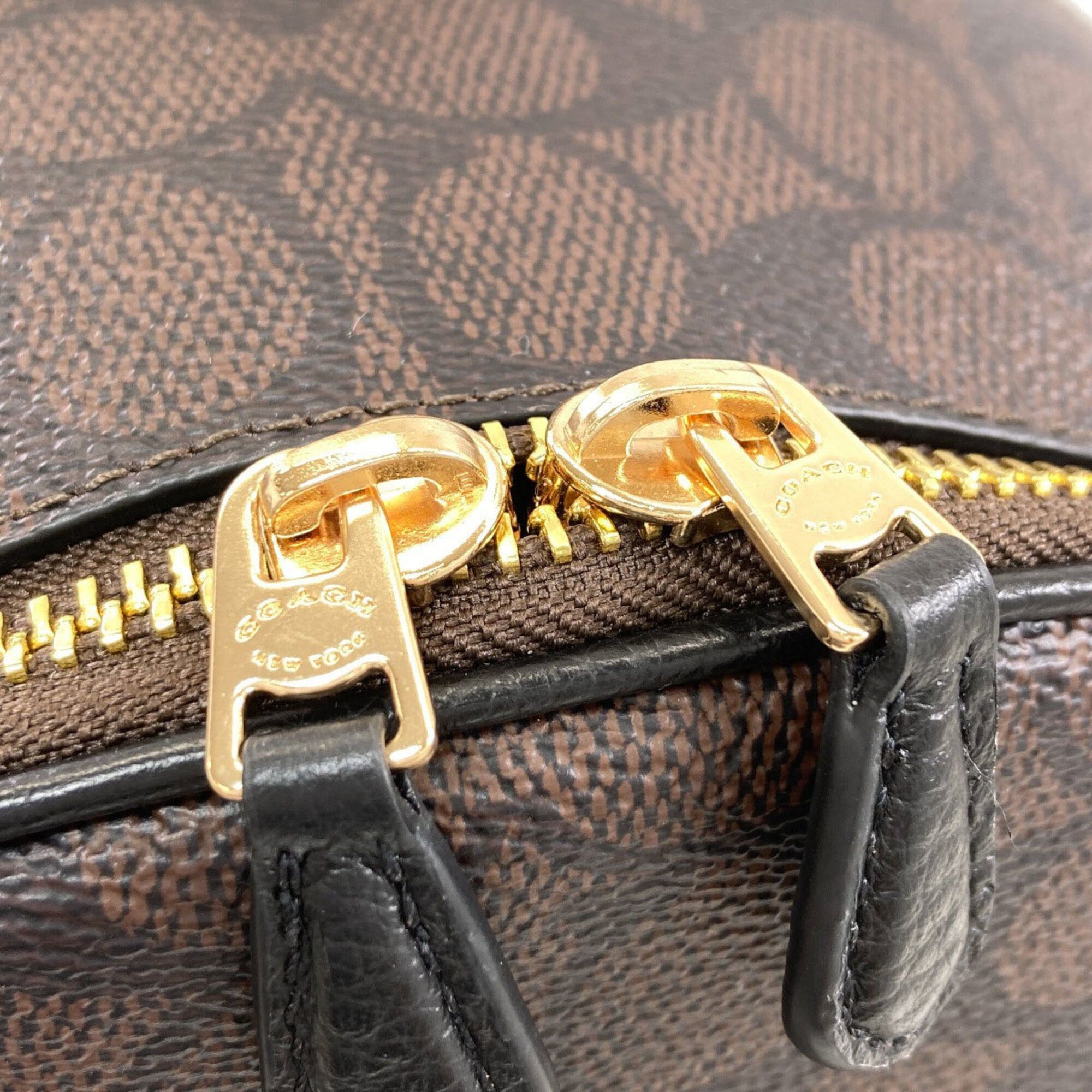 Coach Coach CZ176 Signature Backpack/Daypack, PVC/Calf Leather, Women's Size ONE SIZE - 12 Thumbnail