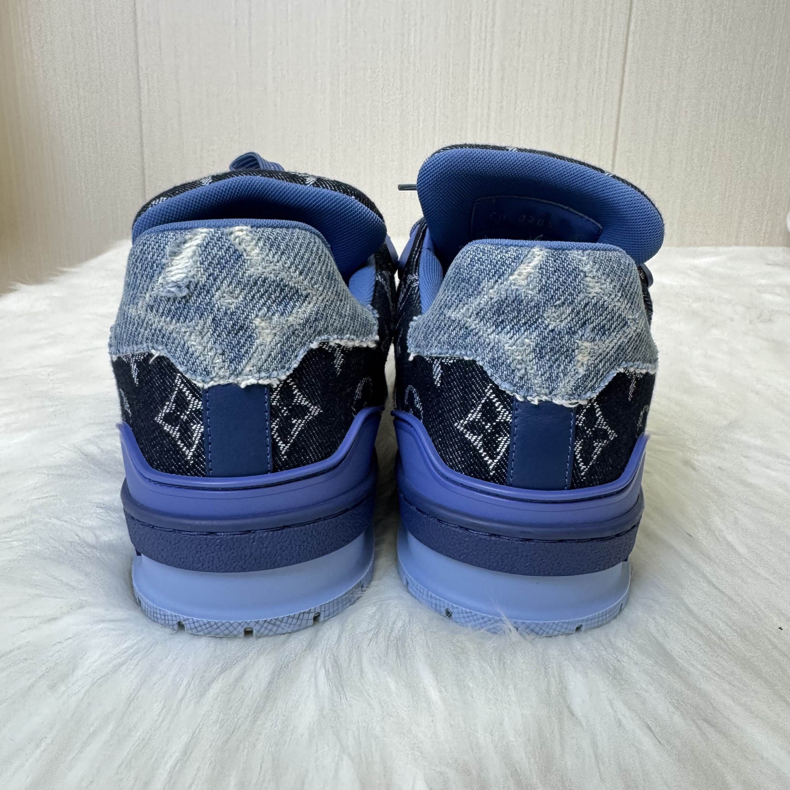 Louis Vuitton Louis Vuitton Denim Trainer Sneakers US 7 Size US 7 / EU 40 - 3 Thumbnail