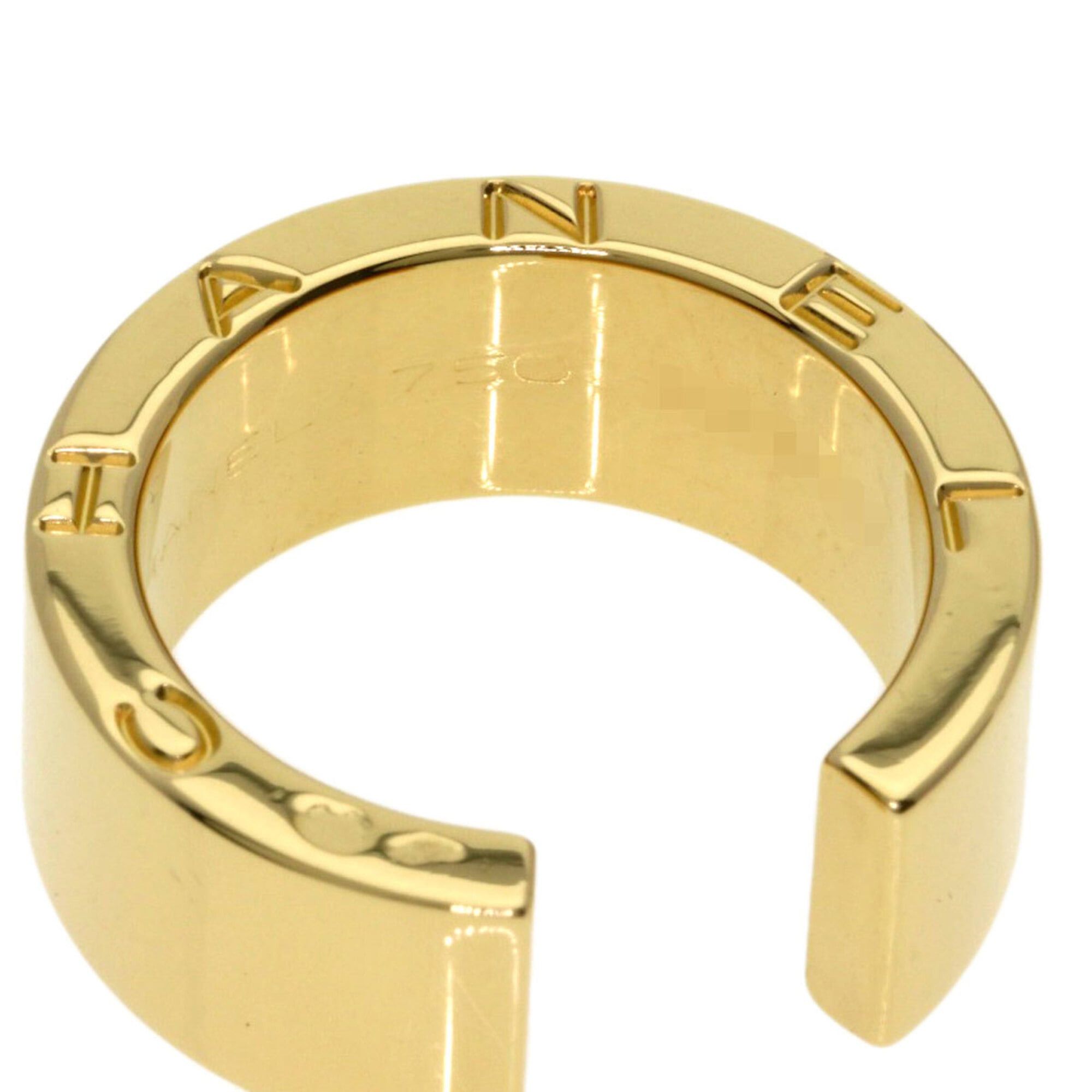 Chanel Chanel Signature Ring, 18K Yellow Gold, Women's Size ONE SIZE - 6 Thumbnail