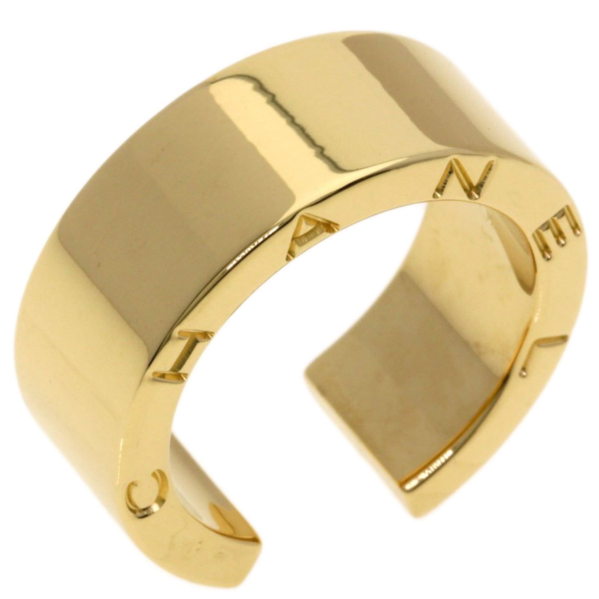Chanel Chanel Signature Ring, 18K Yellow Gold, Women's Size ONE SIZE - 2 Thumbnail