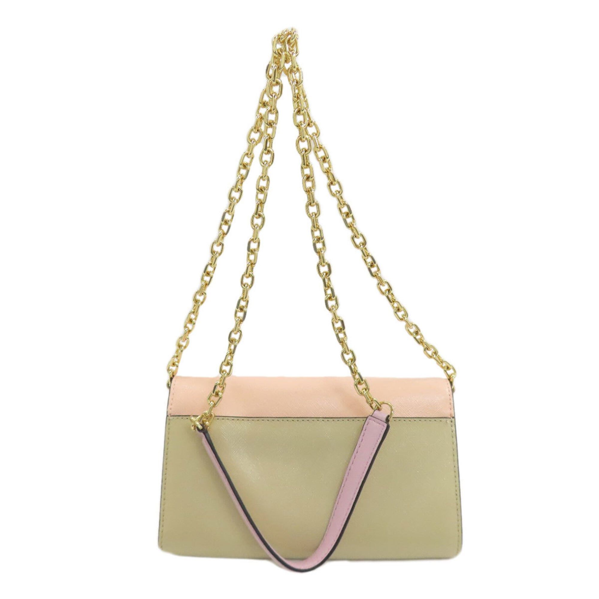 Marc Jacobs Marc Jacobs Chain Shoulder Wallet, Double J Design, Long Leather, Women's Size ONE SIZE - 2 Thumbnail