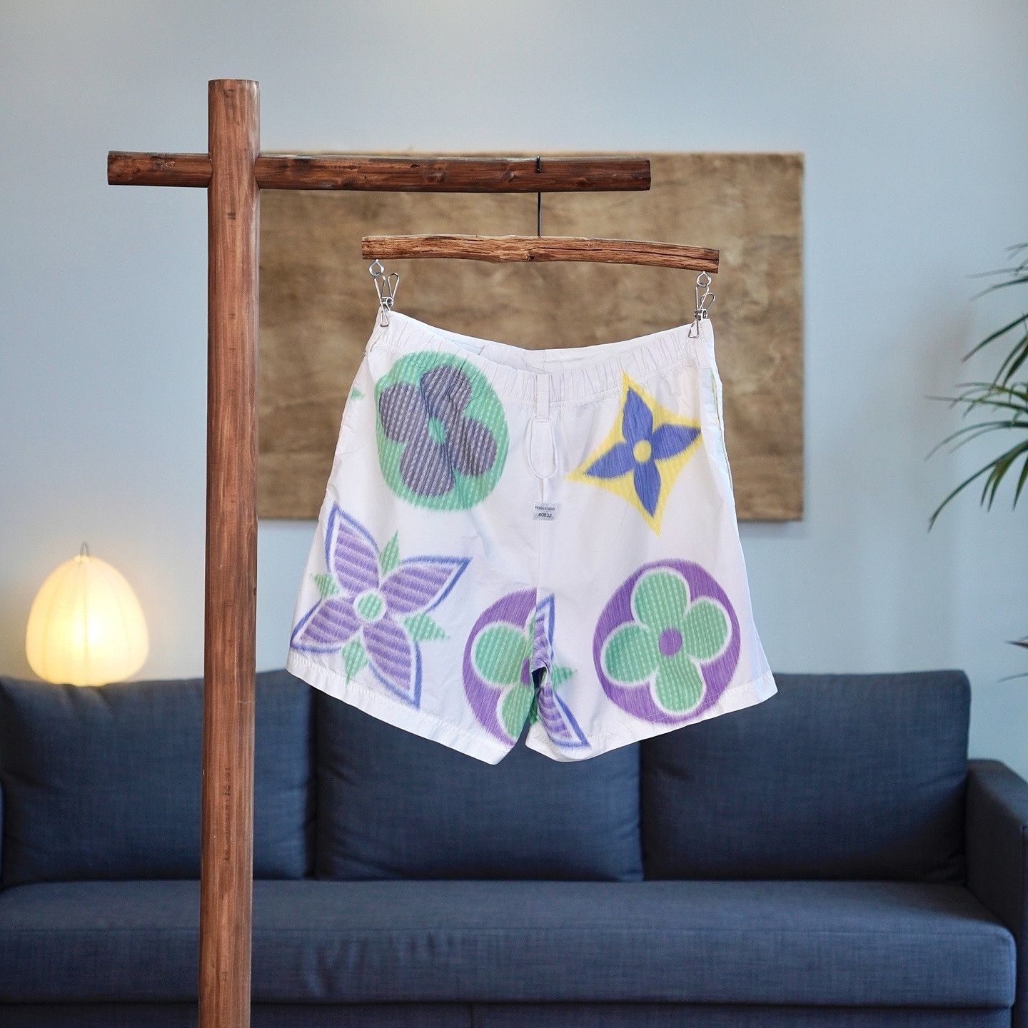 Louis Vuitton Louis Vuitton Monogram Flower Shorts Size 28 Size US 40 / EU 56 - 2 Thumbnail