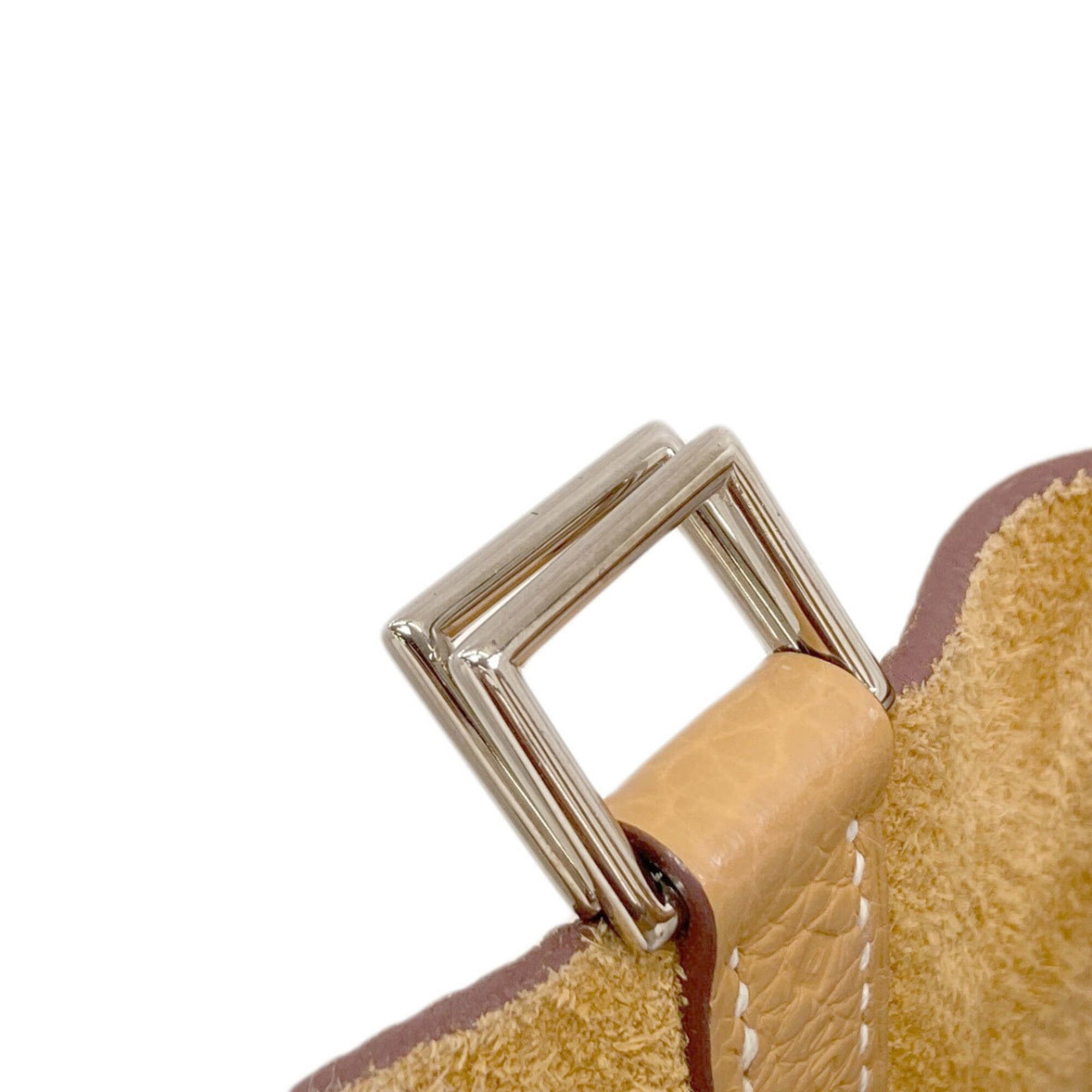 Hermes Hermes Picotin Lock PM Camel Handbag with Silver Hardware, Taurillon Leather, Women's Size ONE SIZE - 14 Thumbnail