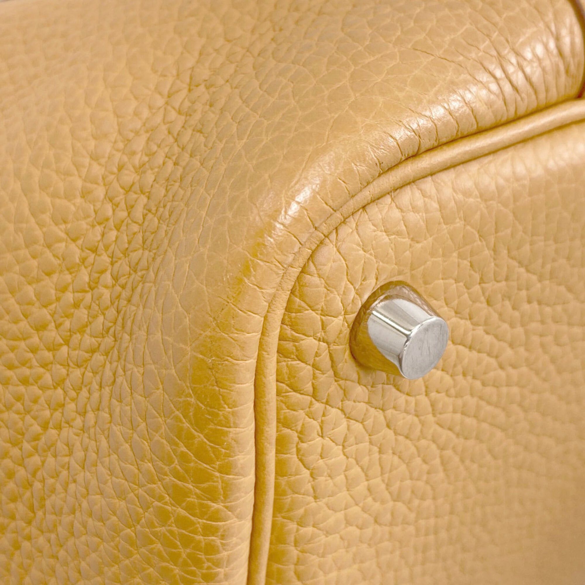 Hermes Hermes Picotin Lock PM Camel Handbag with Silver Hardware, Taurillon Leather, Women's Size ONE SIZE - 21 Thumbnail