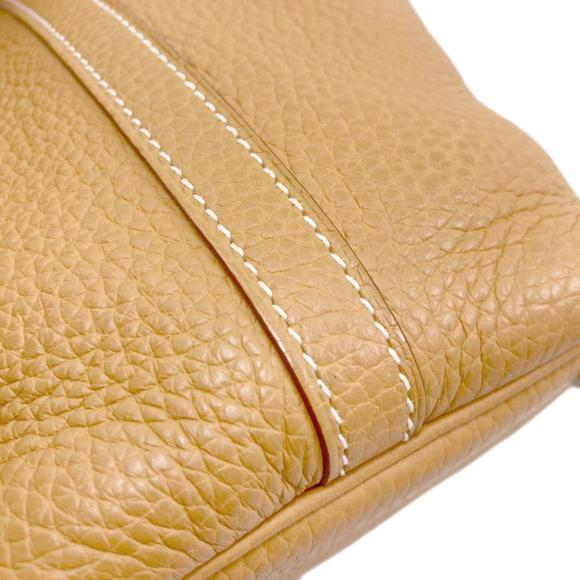 Hermes Hermes Picotin Lock PM Camel Handbag with Silver Hardware, Taurillon Leather, Women's Size ONE SIZE - 13 Thumbnail