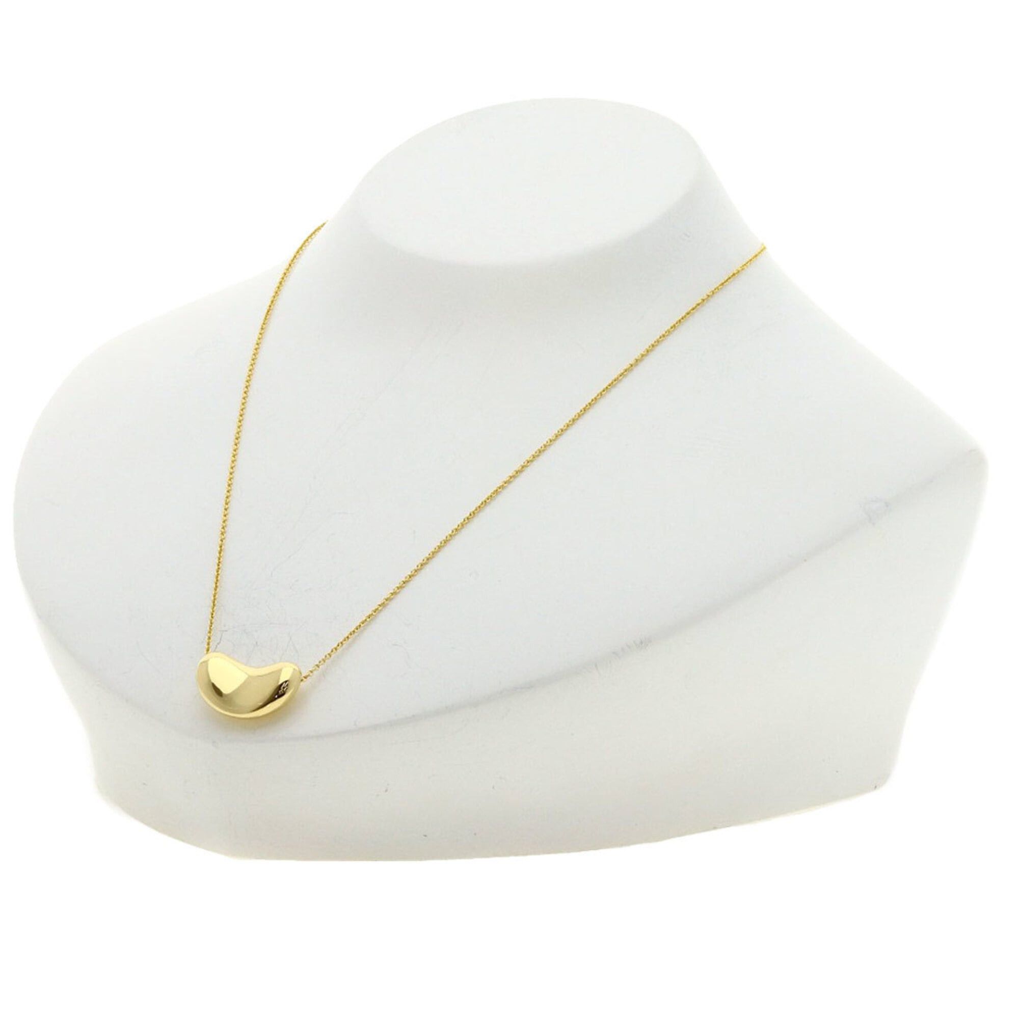 Tiffany & Co. Tiffany Bean Necklace, 18K Yellow Gold, Women's Size ONE SIZE - 4 Thumbnail