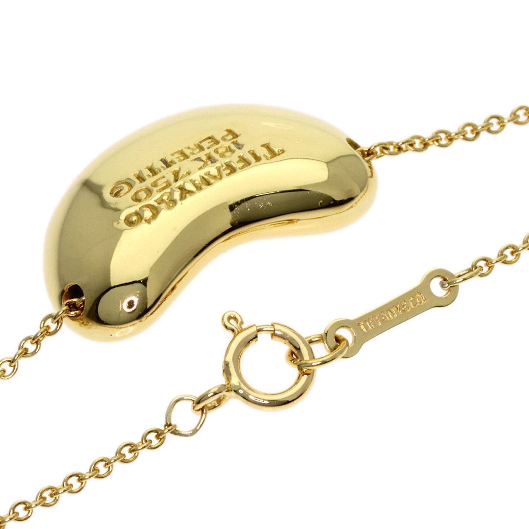 Tiffany & Co. Tiffany Bean Necklace, 18K Yellow Gold, Women's Size ONE SIZE - 2 Thumbnail