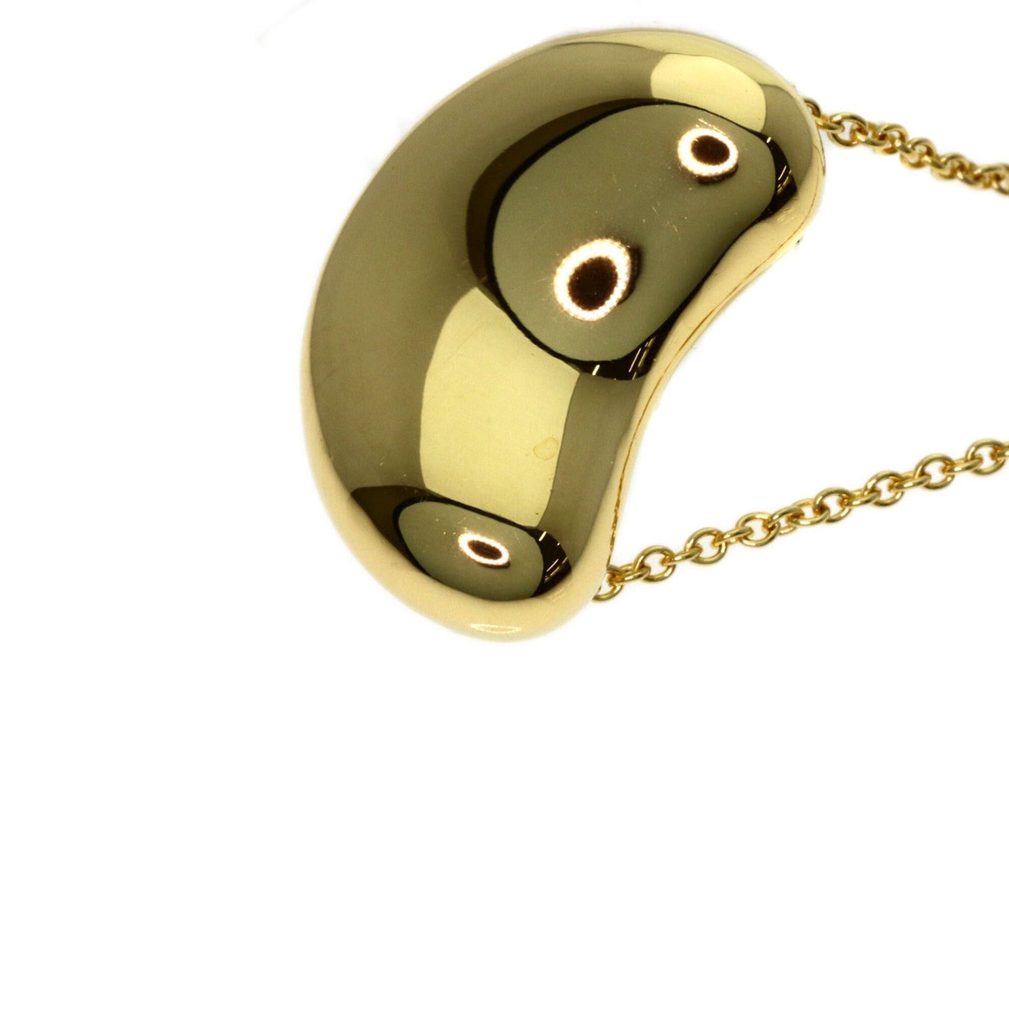 Tiffany & Co. Tiffany Bean Necklace, 18K Yellow Gold, Women's Size ONE SIZE - 6 Thumbnail