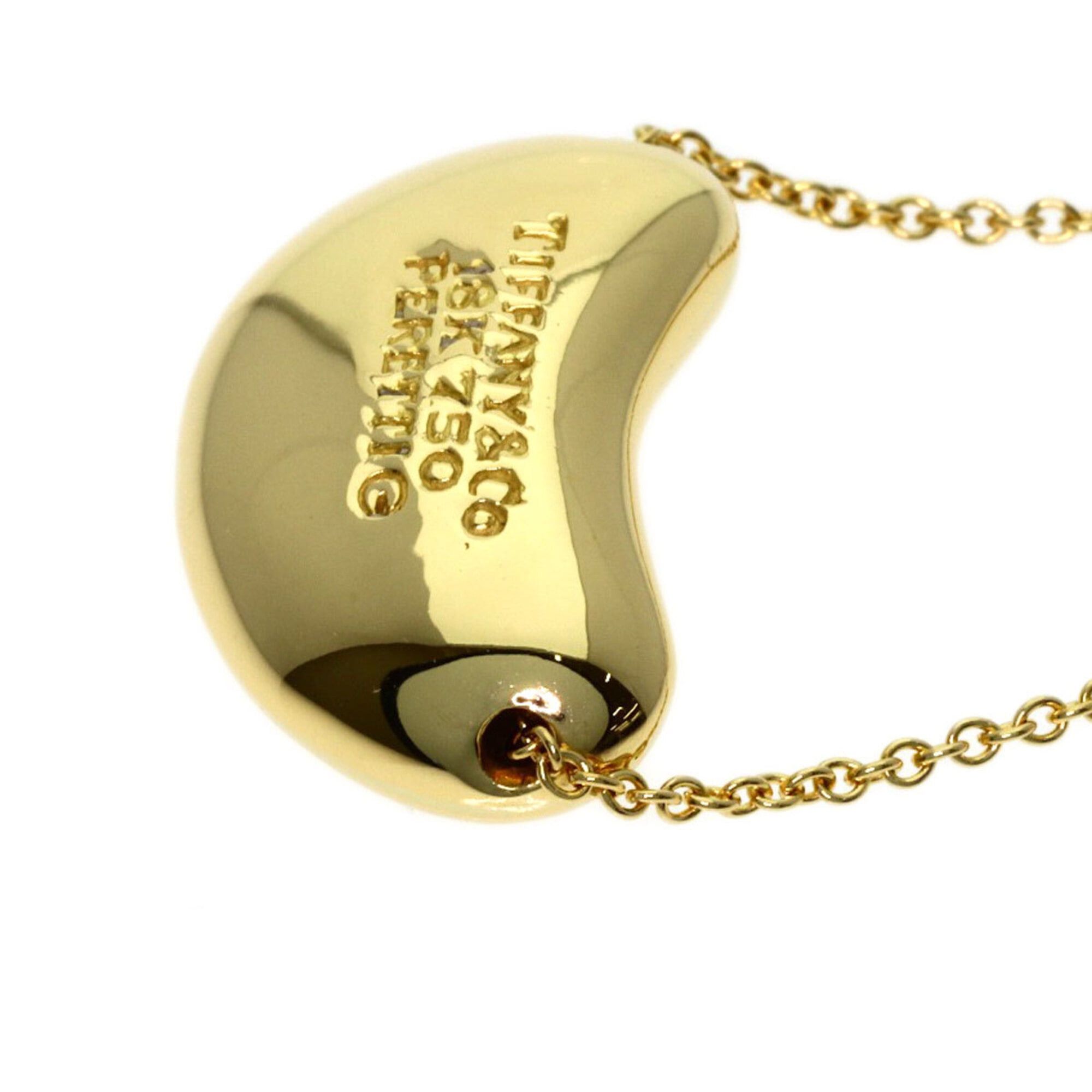 Tiffany & Co. Tiffany Bean Necklace, 18K Yellow Gold, Women's Size ONE SIZE - 5 Thumbnail