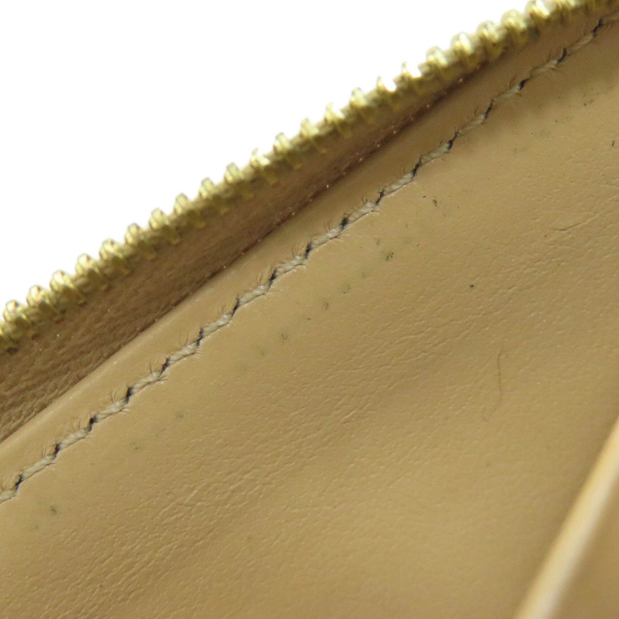 Celine Celine Round Zipper Quilted Leather Long Wallet for Women Size ONE SIZE - 8 Thumbnail