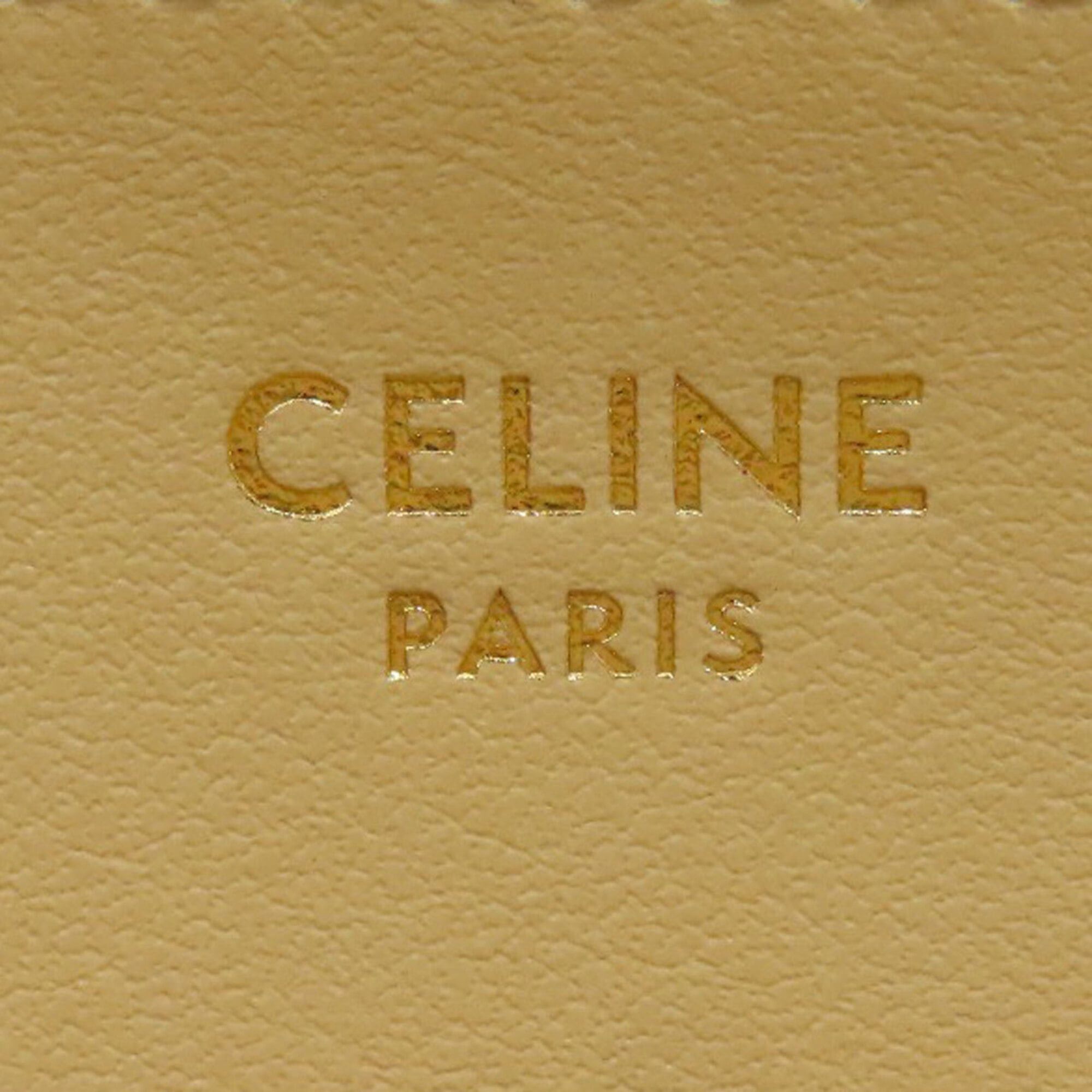 Celine Celine Round Zipper Quilted Leather Long Wallet for Women Size ONE SIZE - 6 Thumbnail