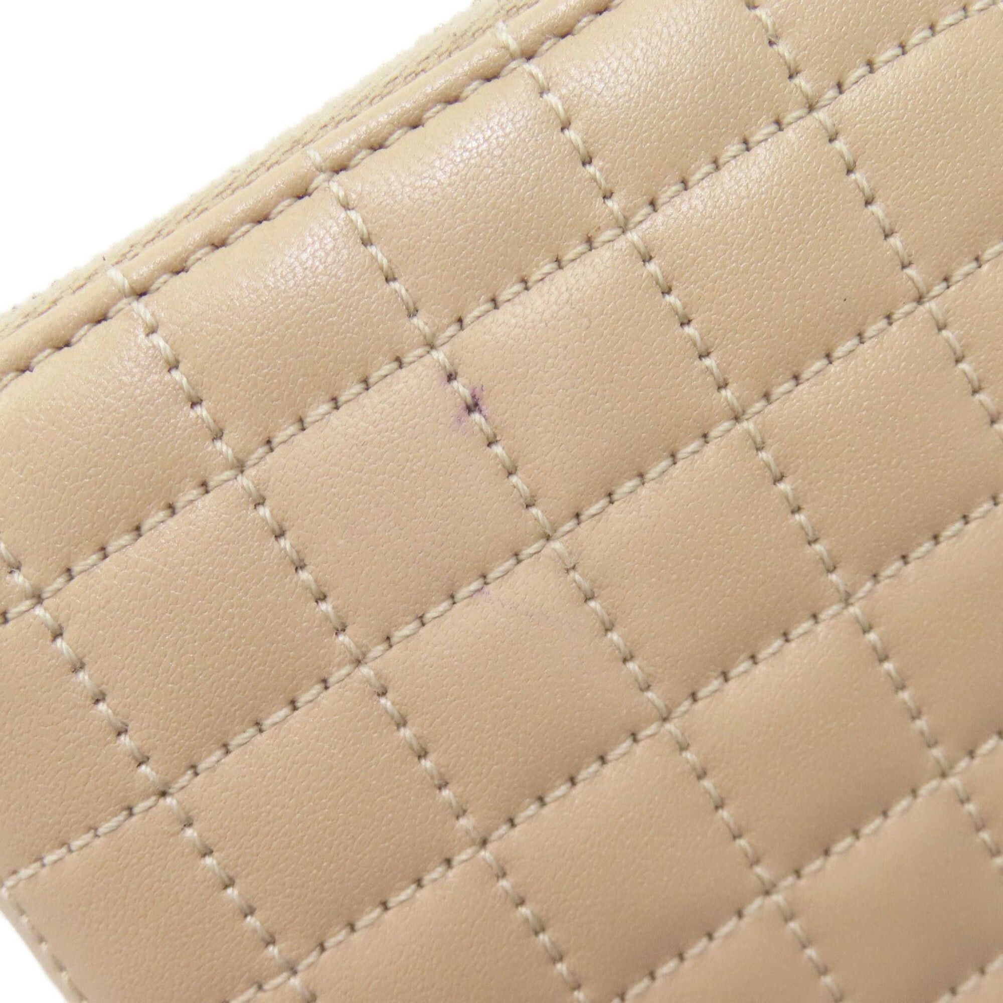 Celine Celine Round Zipper Quilted Leather Long Wallet for Women Size ONE SIZE - 16 Thumbnail
