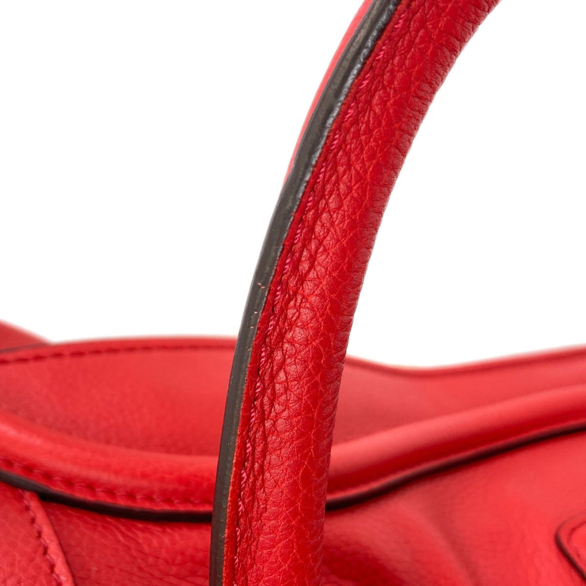Celine Celine Luggage Mini Handbag, Calfskin, Women's Size ONE SIZE - 19 Thumbnail
