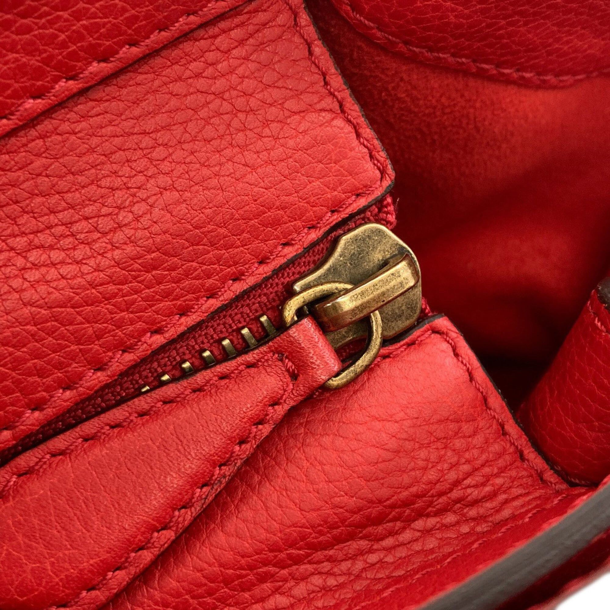 Celine Celine Luggage Mini Handbag, Calfskin, Women's Size ONE SIZE - 15 Thumbnail
