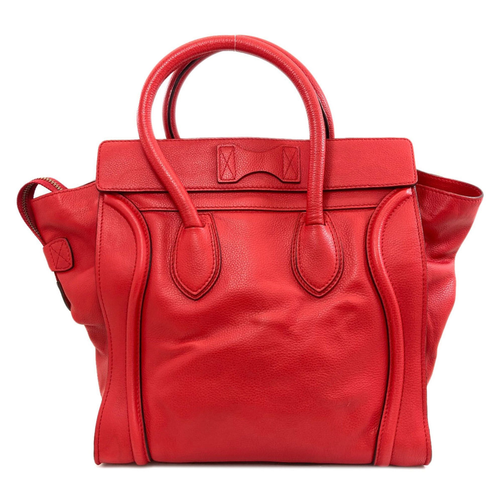 Celine Celine Luggage Mini Handbag, Calfskin, Women's Size ONE SIZE - 2 Thumbnail