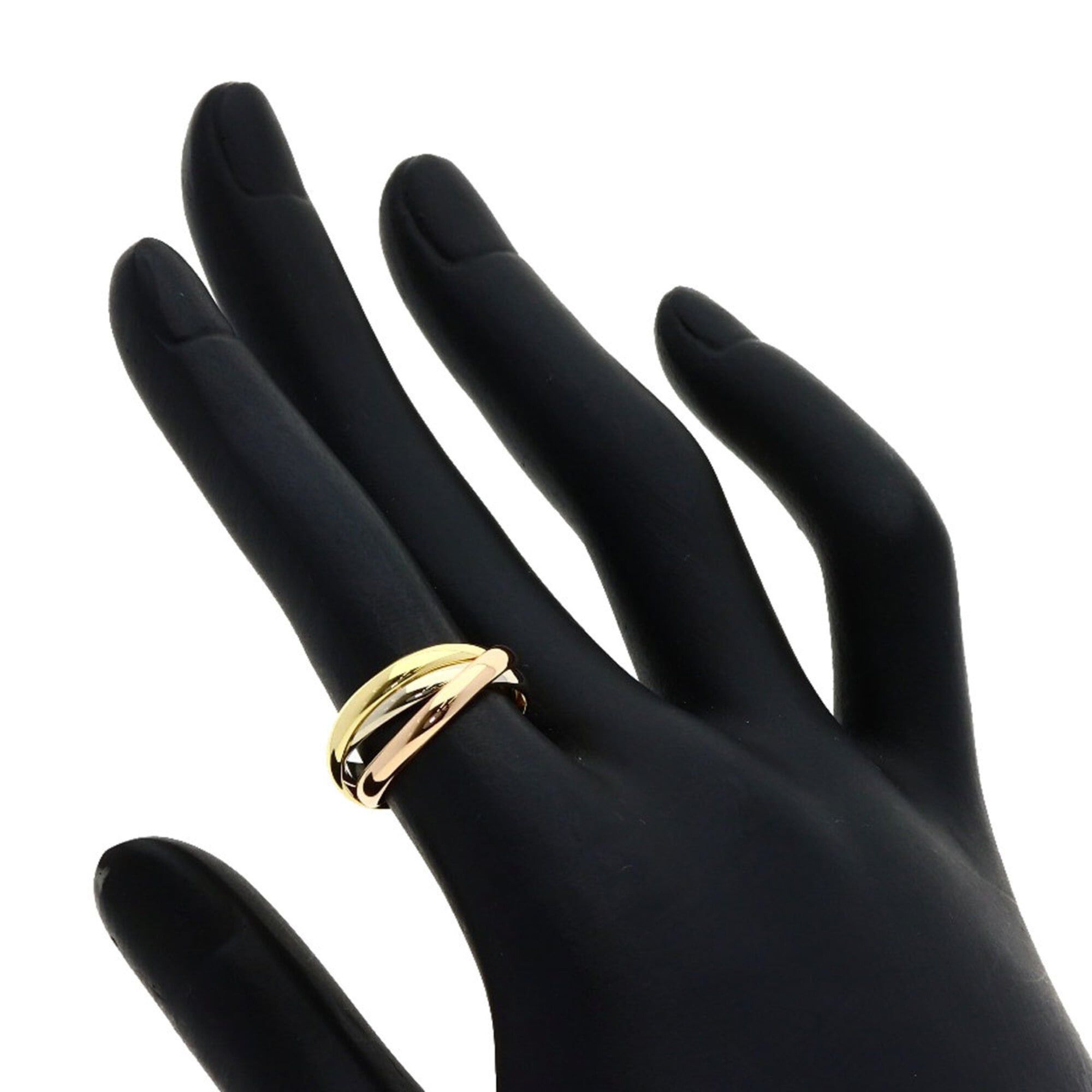 Cartier Cartier Trinity XS #49 Ring - 18K Yellow Gold/18K Pink White Gold Women's Size ONE SIZE - 5 Thumbnail