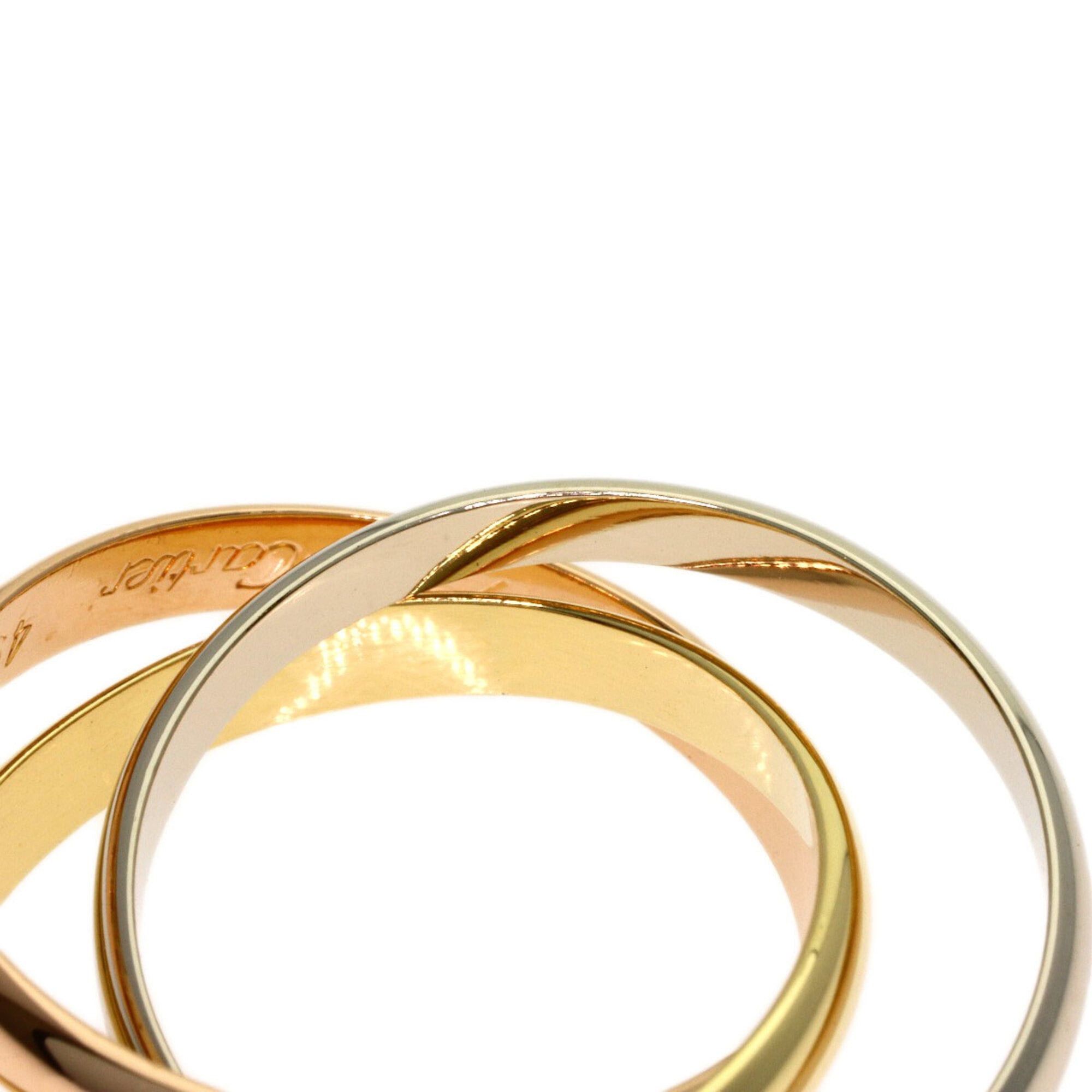 Cartier Cartier Trinity XS #49 Ring - 18K Yellow Gold/18K Pink White Gold Women's Size ONE SIZE - 7 Thumbnail