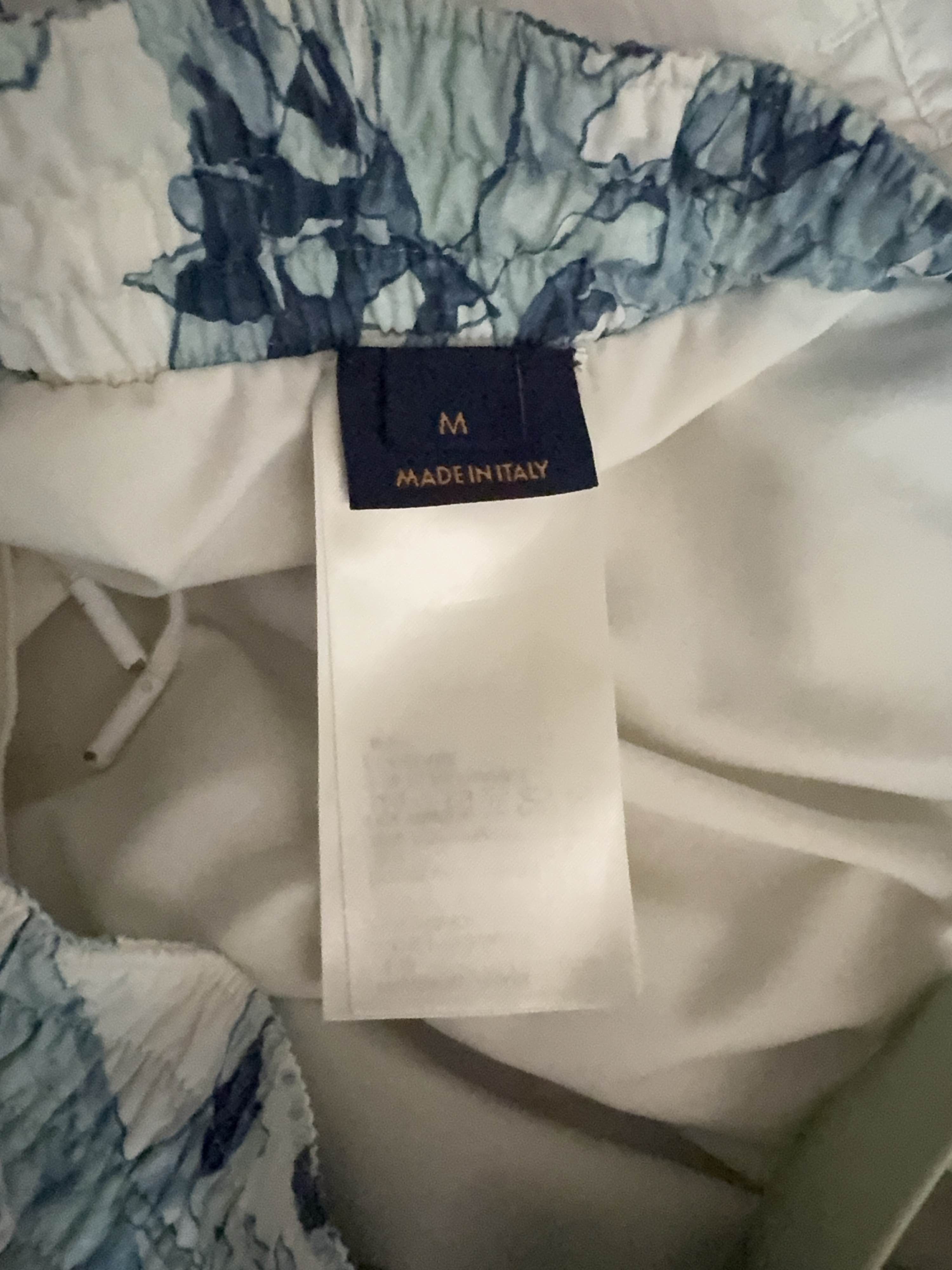 Louis Vuitton LOUIS VUITTON Monogram Print Swim Shorts Size M Size US 32 / EU 48 - 4 Thumbnail
