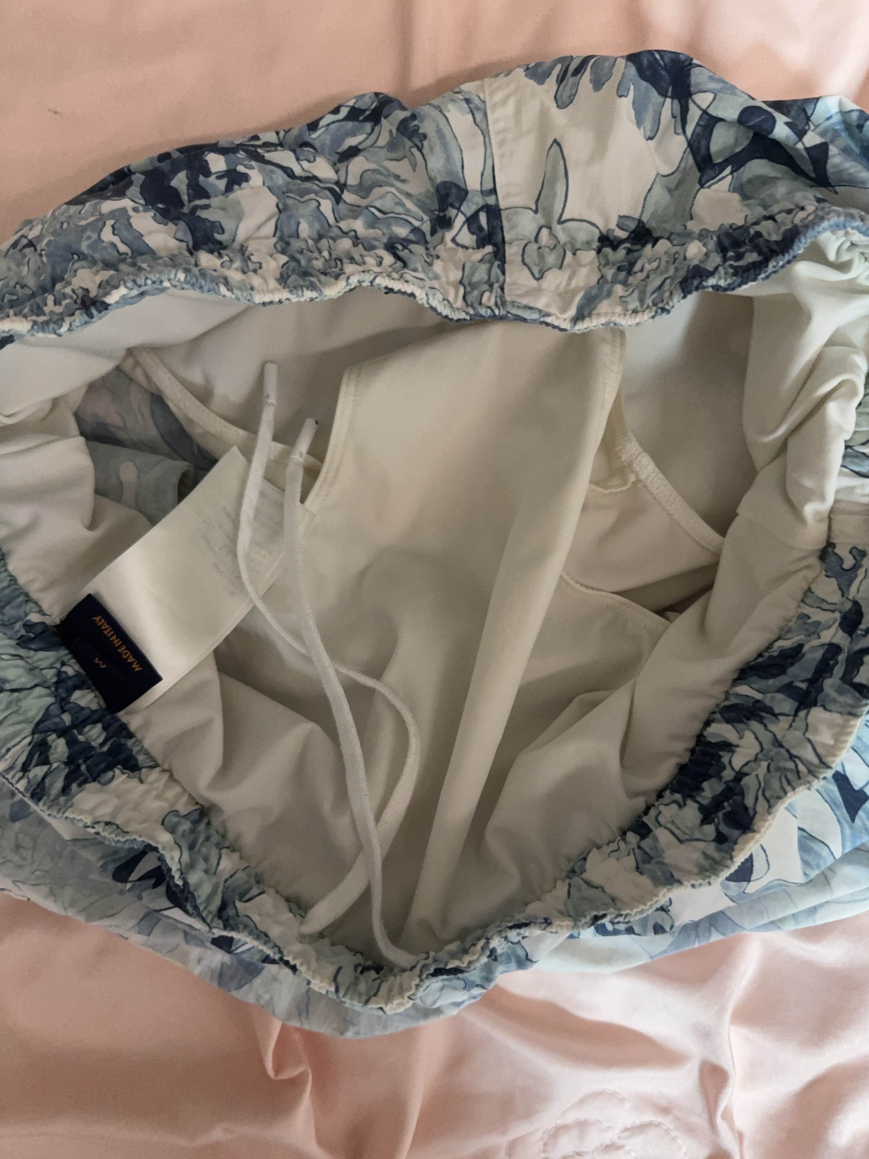 Louis Vuitton LOUIS VUITTON Monogram Print Swim Shorts Size M Size US 32 / EU 48 - 6 Thumbnail