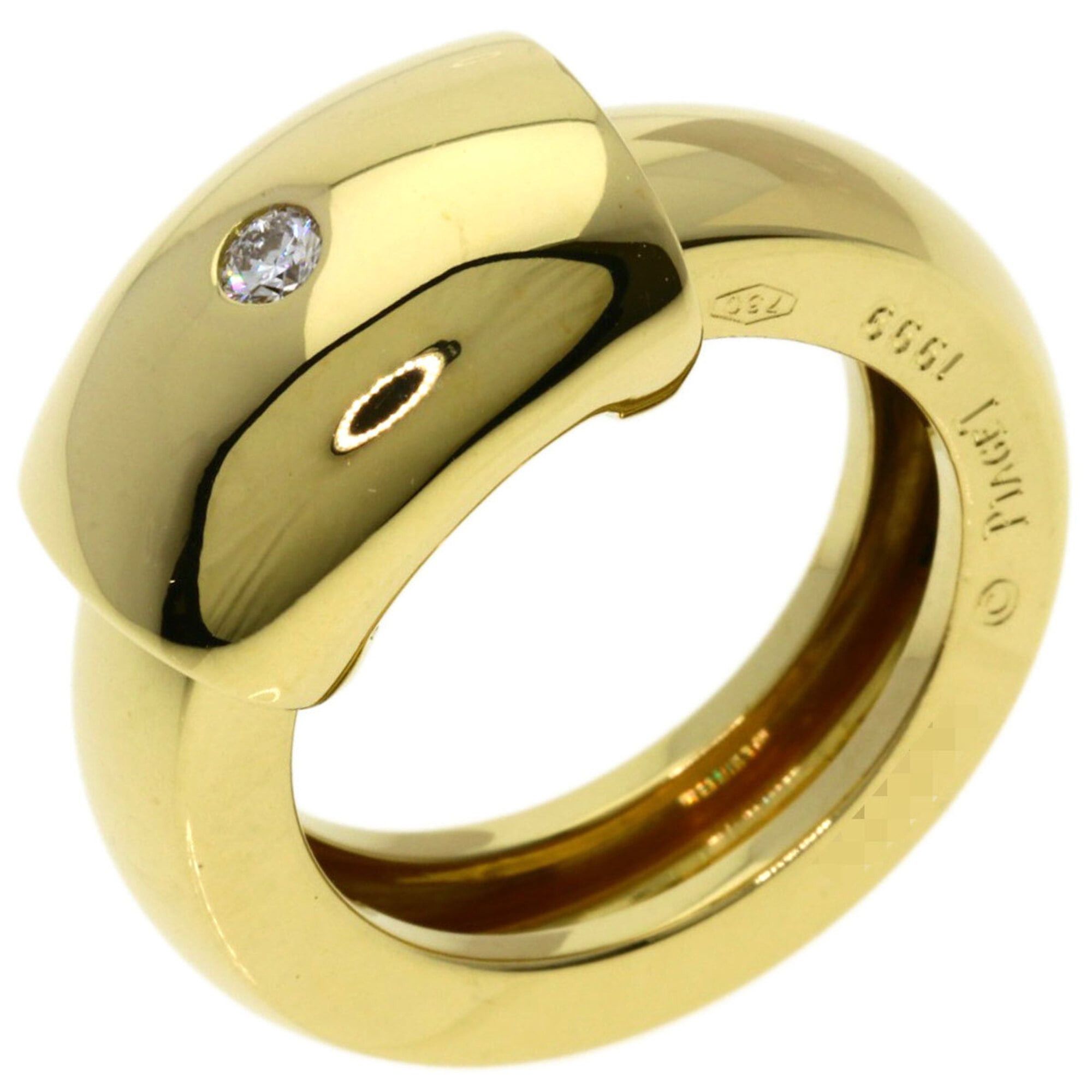Piaget Piaget Dancer 1P Diamond Ring #53, 18K Yellow Gold, Women's Size ONE SIZE - 2 Thumbnail