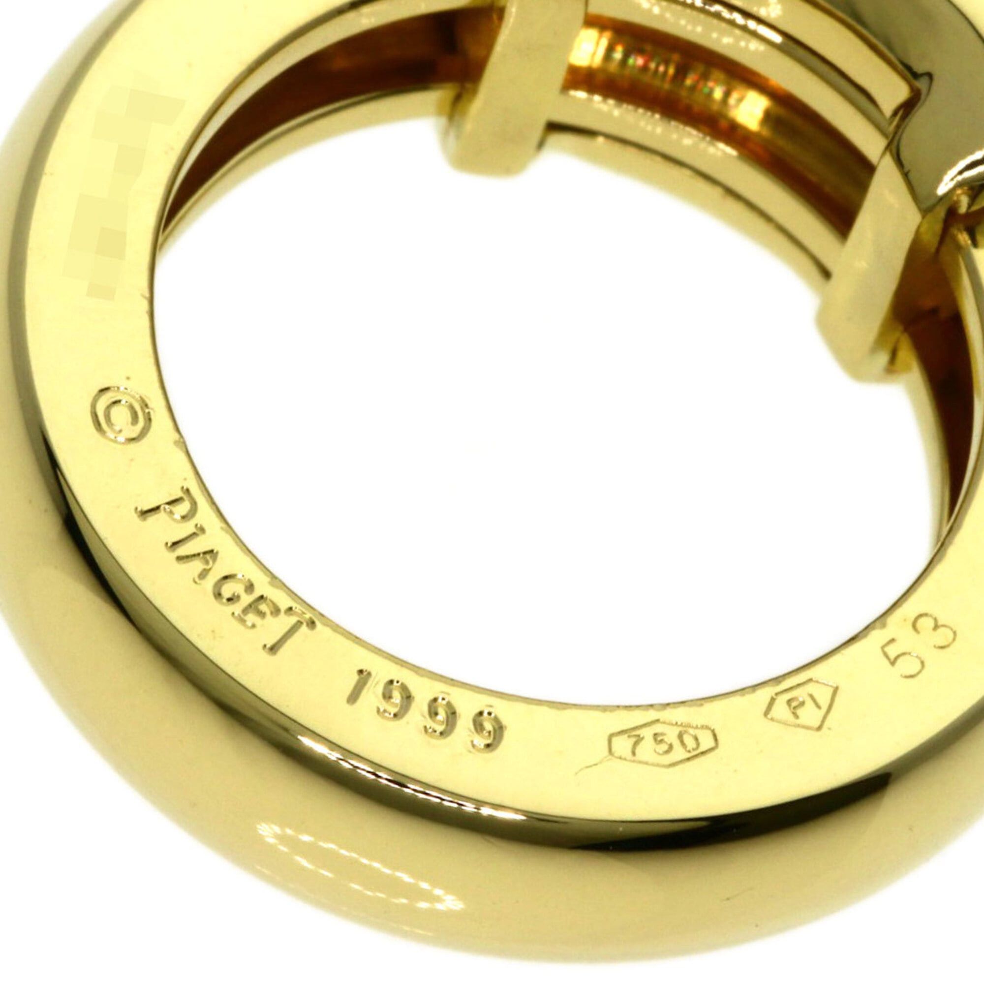 Piaget Piaget Dancer 1P Diamond Ring #53, 18K Yellow Gold, Women's Size ONE SIZE - 5 Thumbnail
