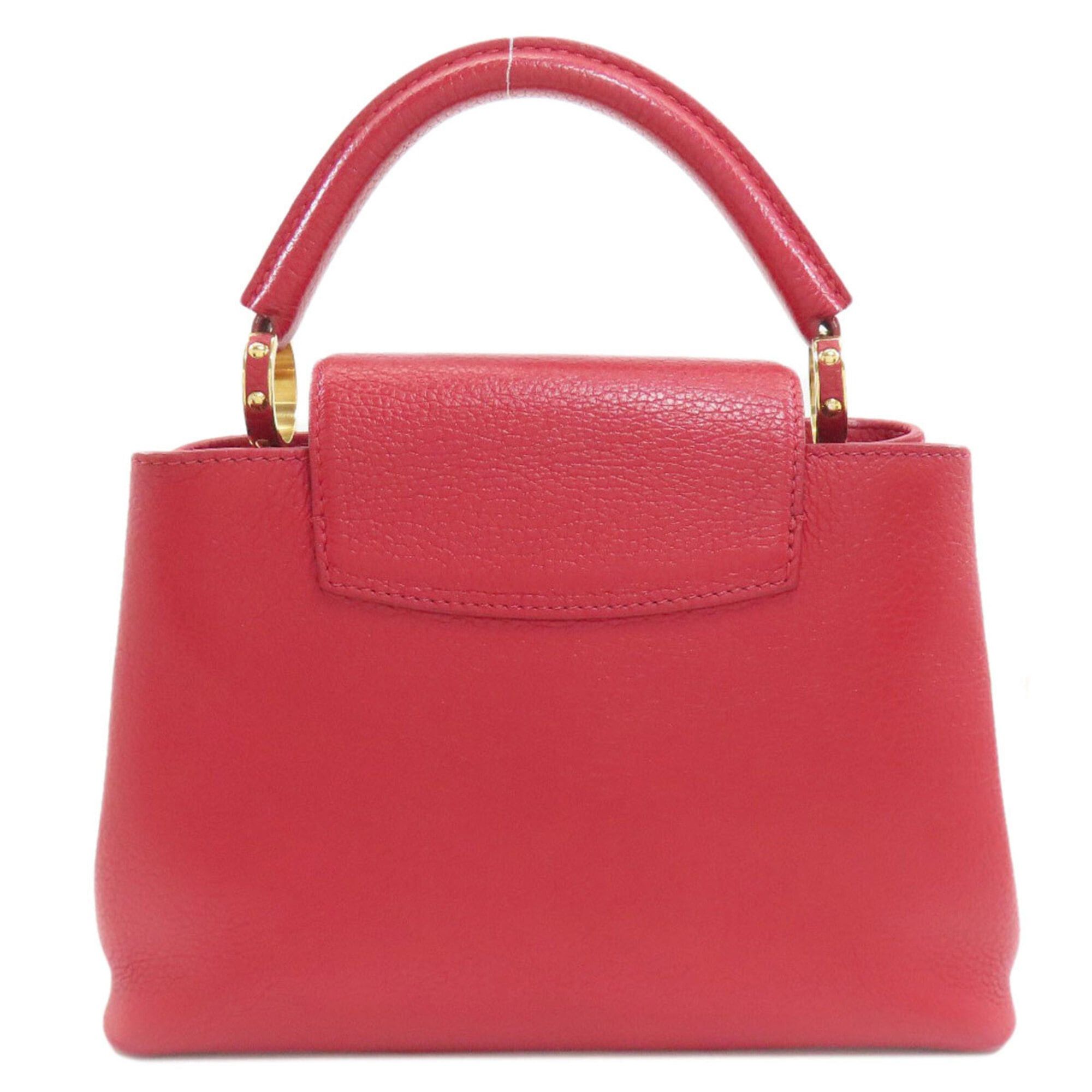 Louis Vuitton Louis Vuitton M52689 Capucines BB Handbag, Taurillon Leather, Women's Size ONE SIZE - 2 Thumbnail