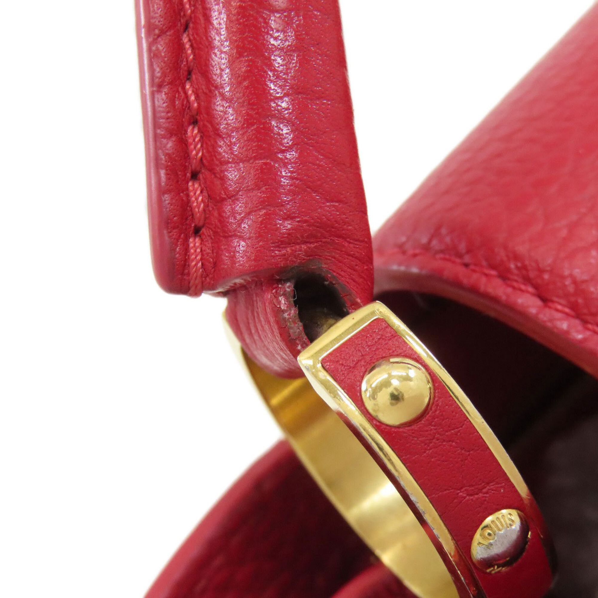 Louis Vuitton Louis Vuitton M52689 Capucines BB Handbag, Taurillon Leather, Women's Size ONE SIZE - 25 Thumbnail