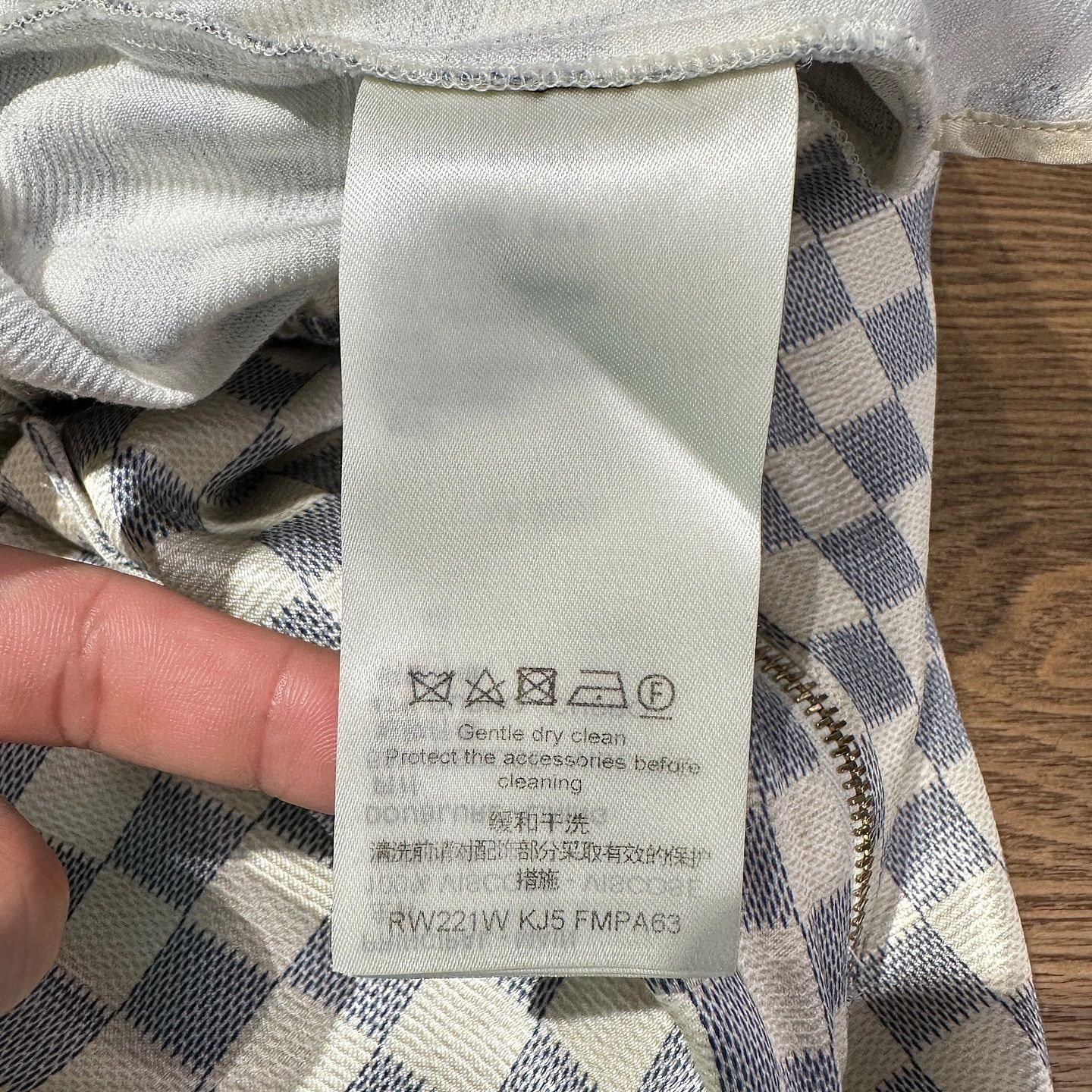 Louis Vuitton Louis Vuitton Damier Pattern Joggers Size 34 Size 24" / US 00 / IT 34 - 4 Thumbnail