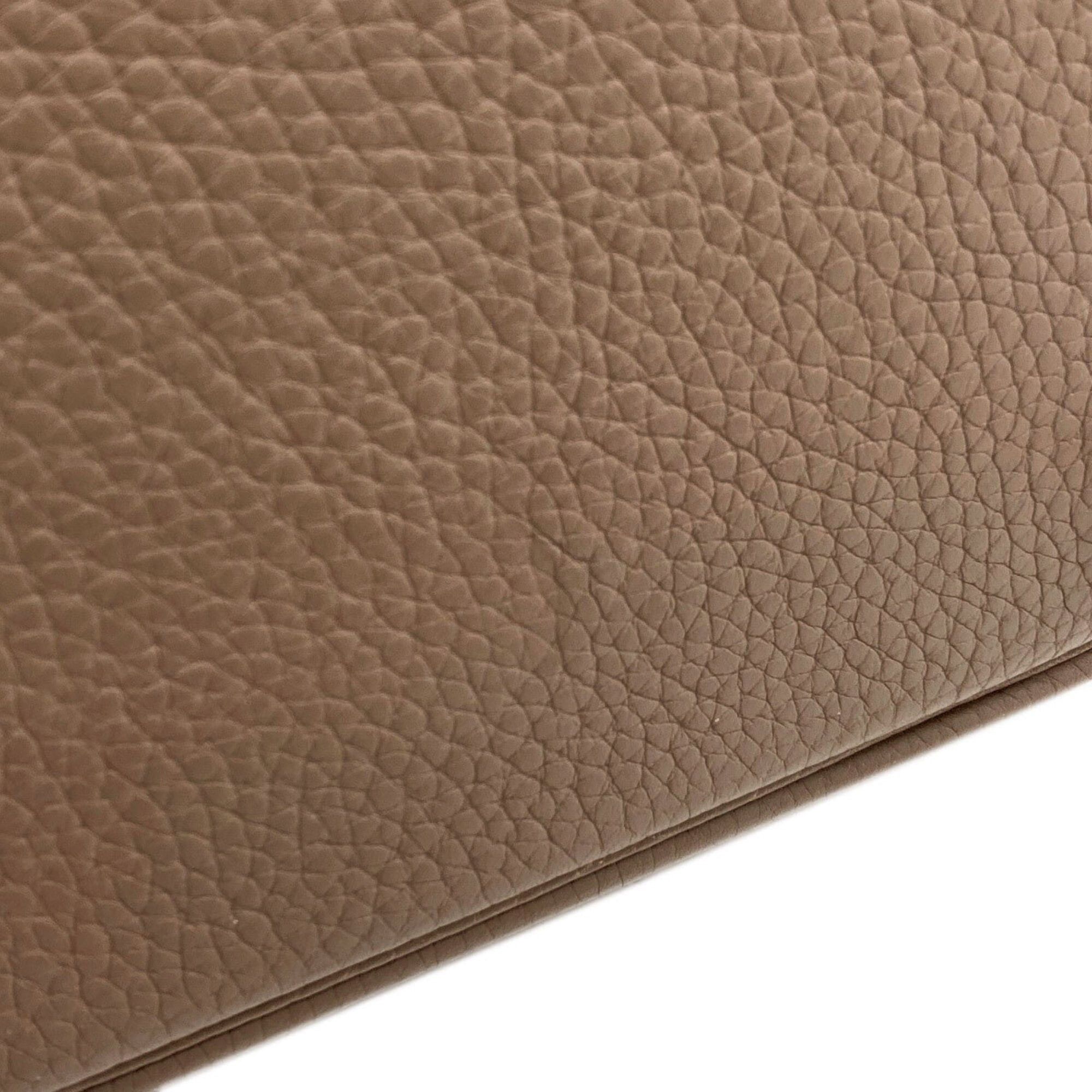 Hermes Hermes Bolide 31 Etoupe Silver Hardware Handbag, Taurillon Leather, Women's Size ONE SIZE - 15 Thumbnail