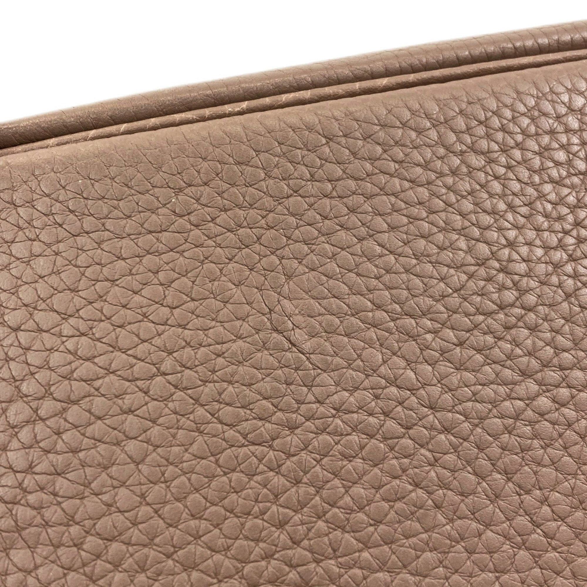 Hermes Hermes Bolide 31 Etoupe Silver Hardware Handbag, Taurillon Leather, Women's Size ONE SIZE - 17 Thumbnail