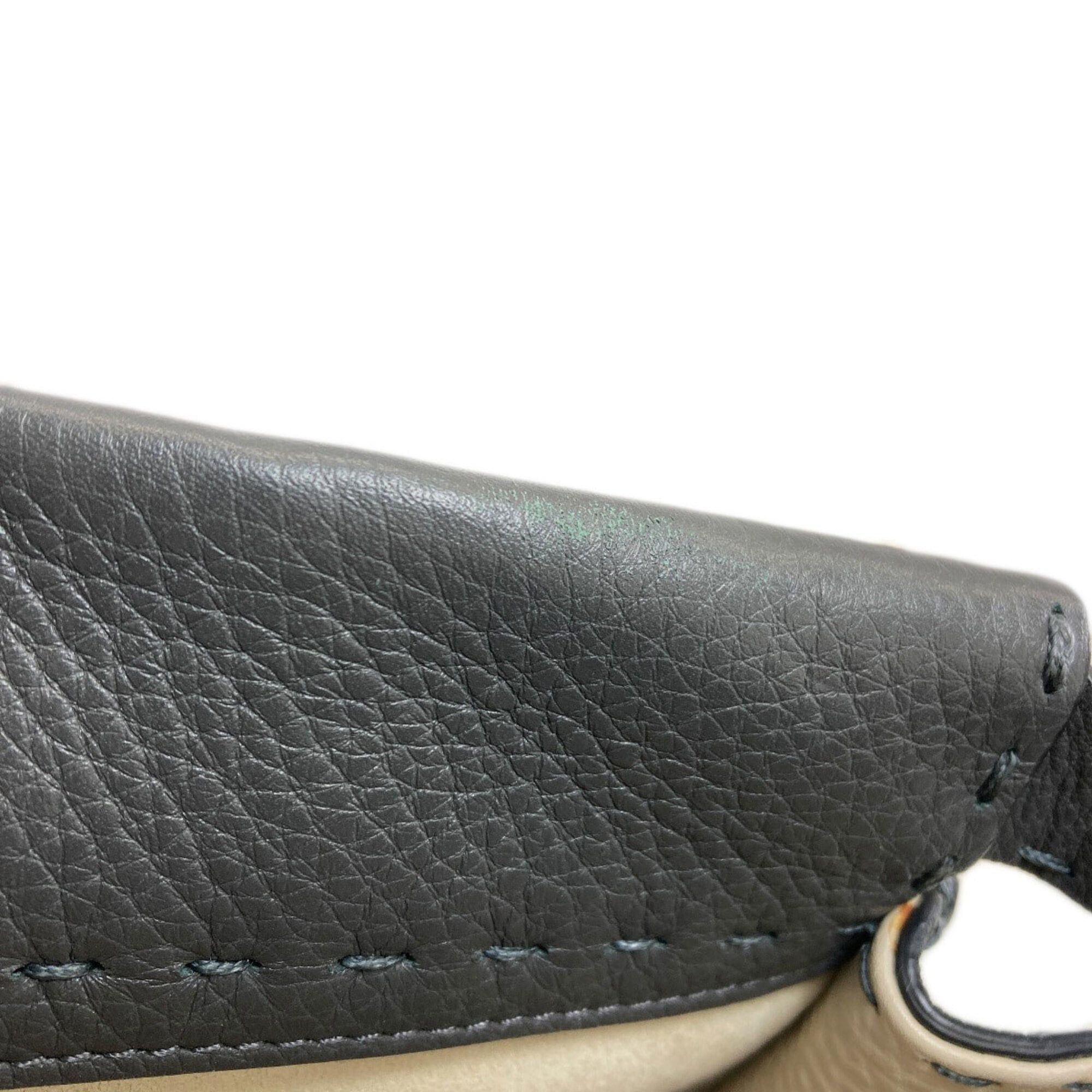 Fendi Fendi Peekaboo Medium Selleria 2-Way Handbag, Calfskin, Women's Size ONE SIZE - 17 Thumbnail