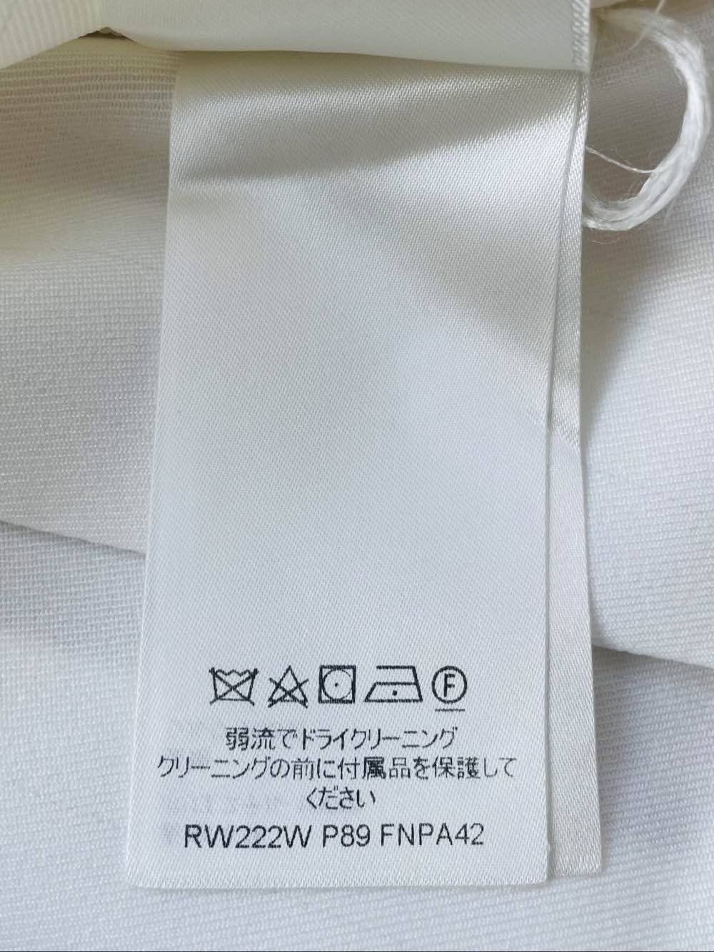Louis Vuitton Louis Vuitton White Pleated Mini Skirt Size 36 Size 26" / US 2 / IT 38 - 4 Thumbnail