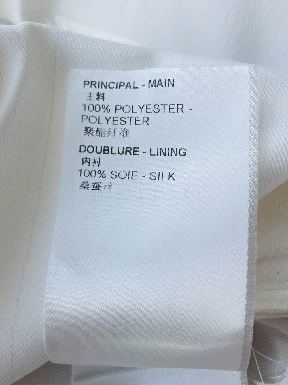 Louis Vuitton Louis Vuitton White Pleated Mini Skirt Size 36 Size 26" / US 2 / IT 38 - 7 Thumbnail