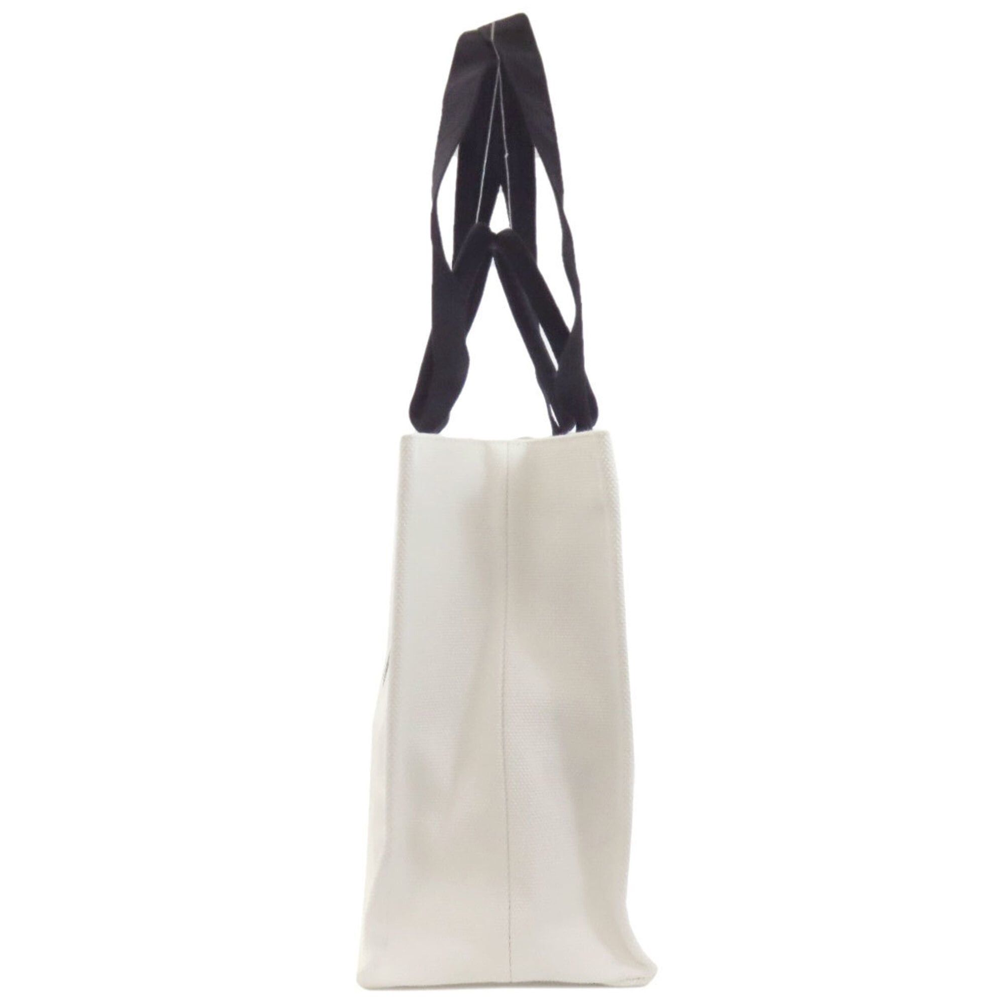 Marni Marni Logo Print 2-Way Tote Bag, Canvas, Women's Size ONE SIZE - 3 Thumbnail