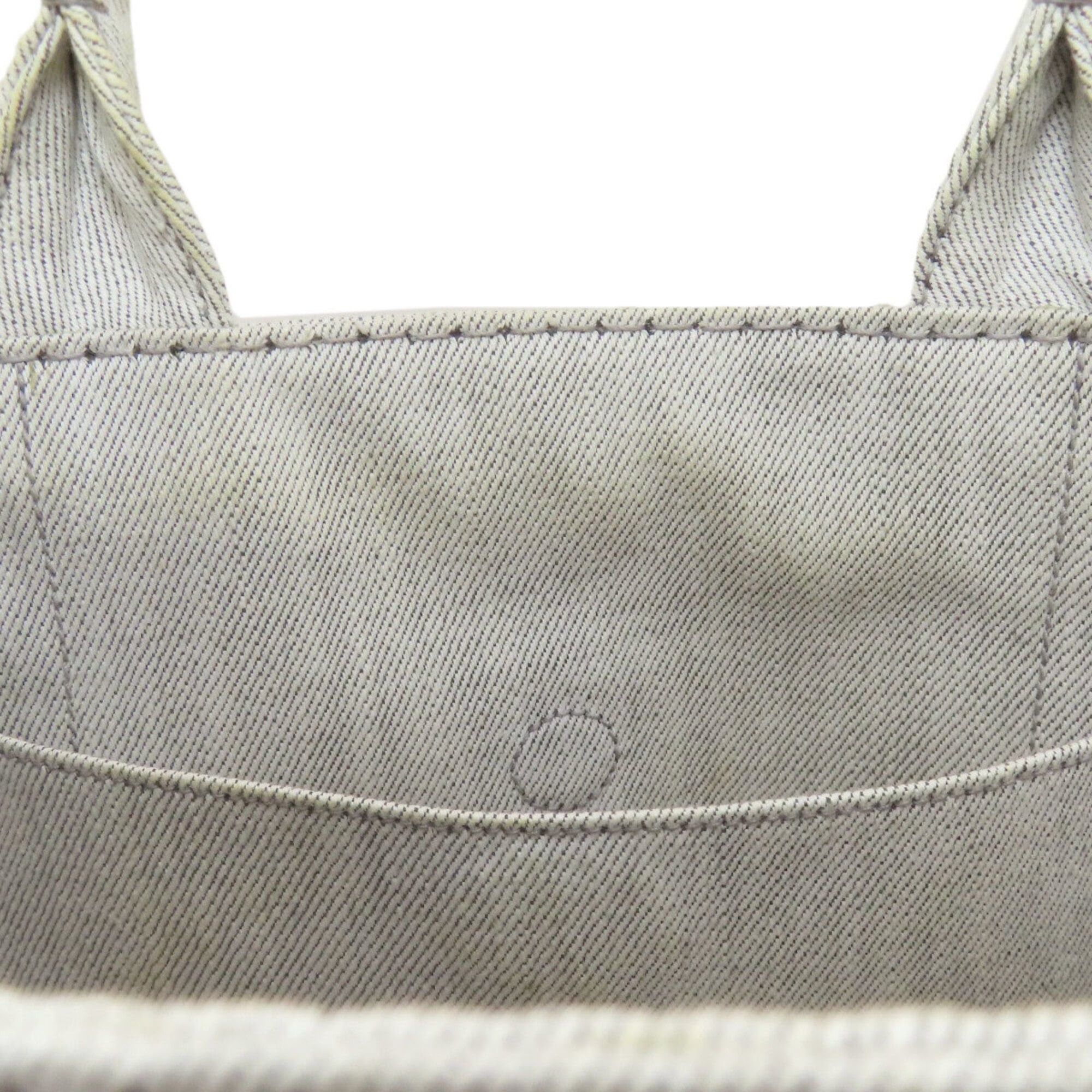 Prada Prada Canapa Mini 2-Way Handbag, Denim, Women's Size ONE SIZE - 14 Thumbnail