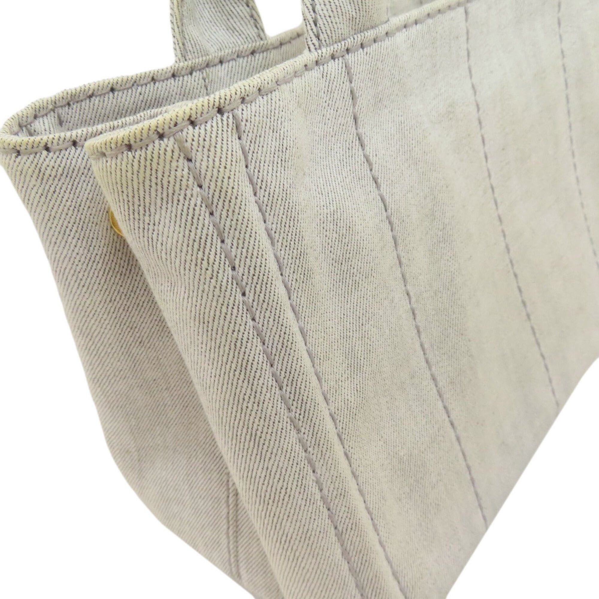 Prada Prada Canapa Mini 2-Way Handbag, Denim, Women's Size ONE SIZE - 20 Thumbnail