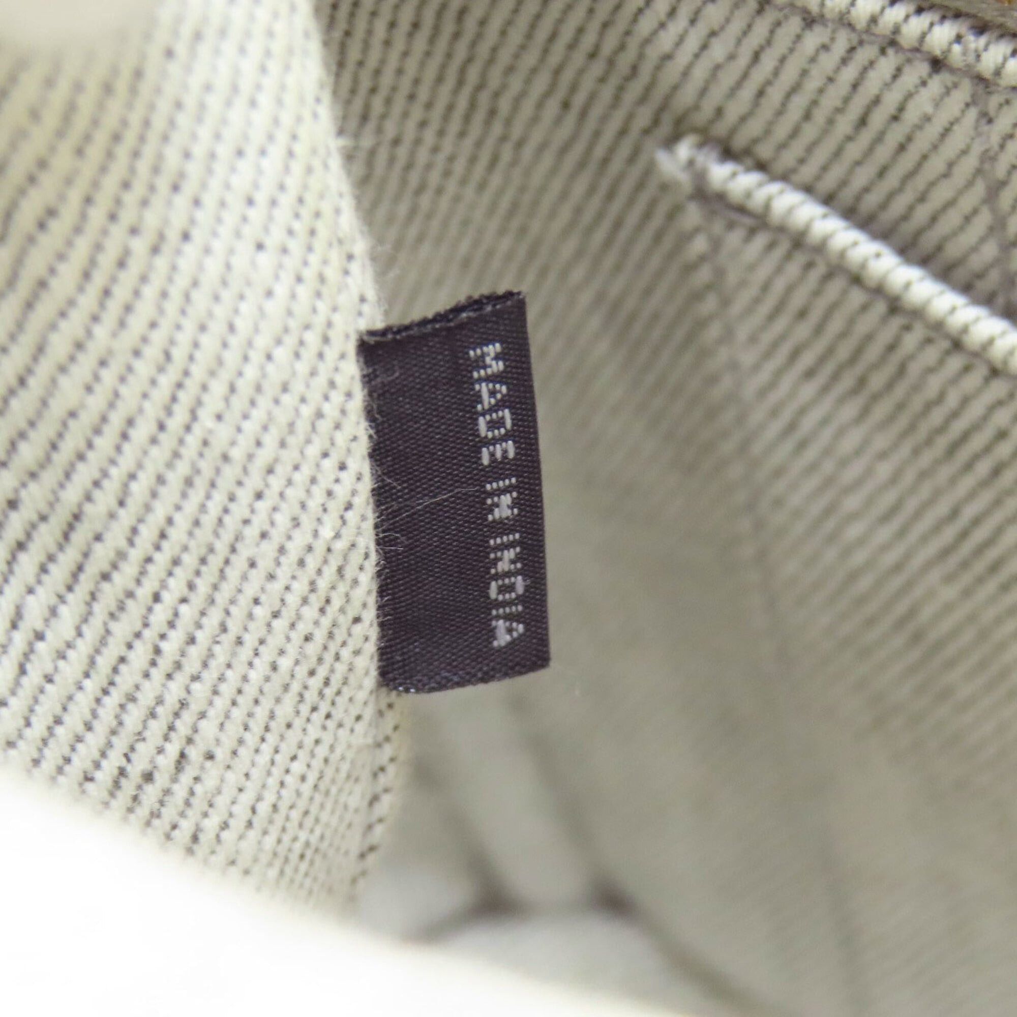 Prada Prada Canapa Mini 2-Way Handbag, Denim, Women's Size ONE SIZE - 8 Thumbnail