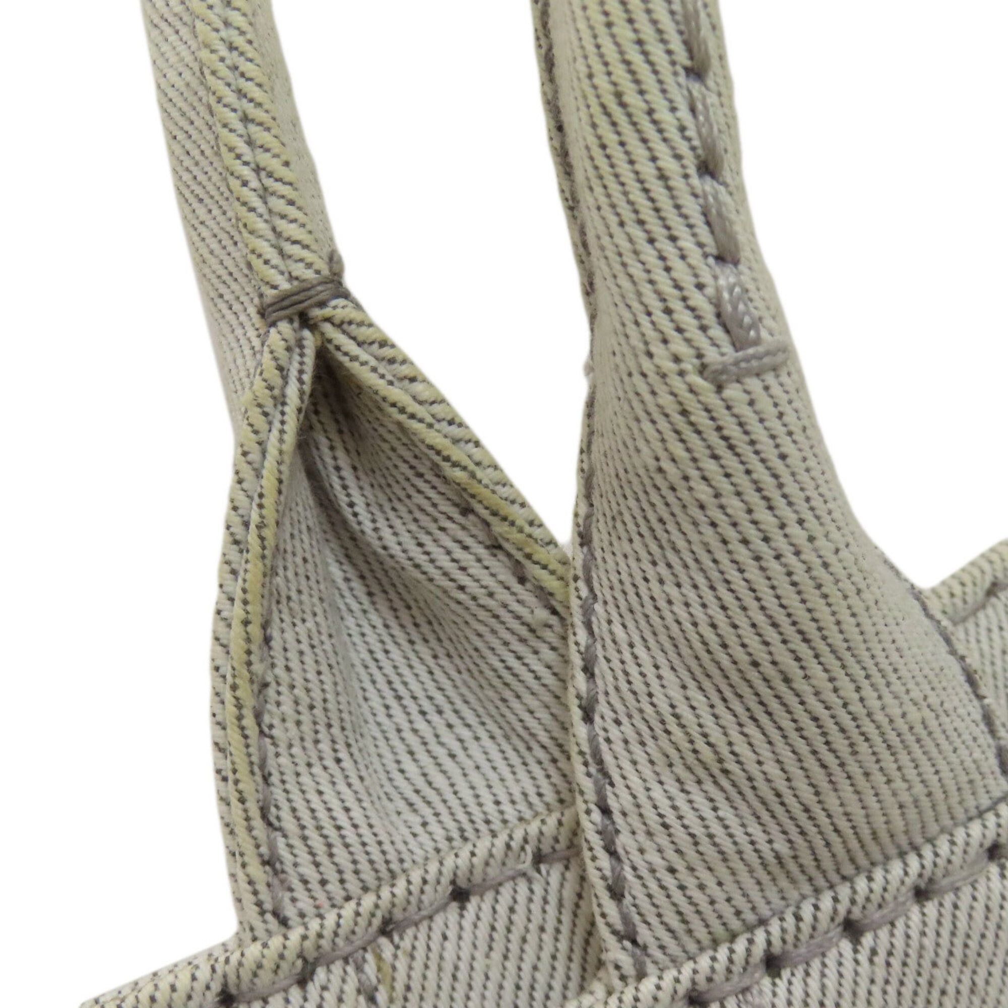 Prada Prada Canapa Mini 2-Way Handbag, Denim, Women's Size ONE SIZE - 24 Thumbnail