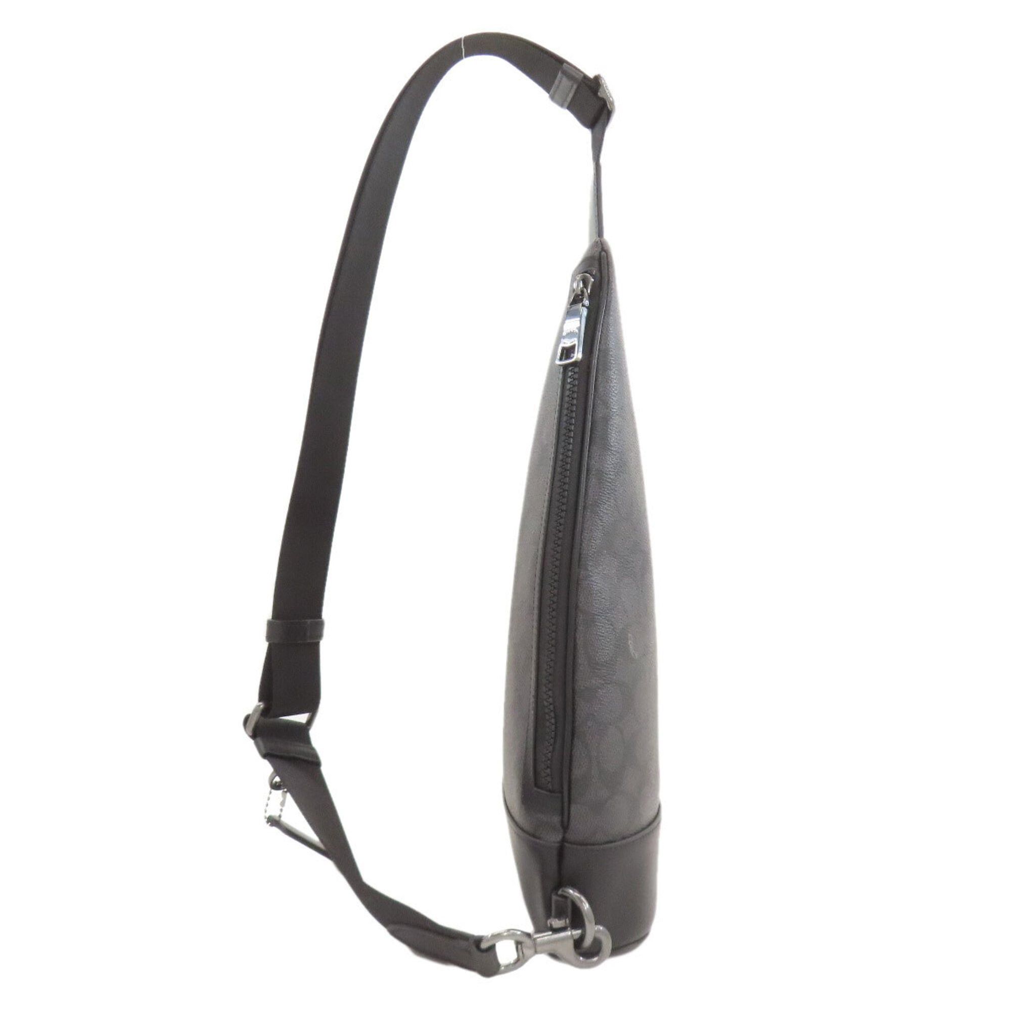 Coach Coach CY801 Dominique Sling Signature Body Bag, PVC, Women's Size ONE SIZE - 3 Thumbnail