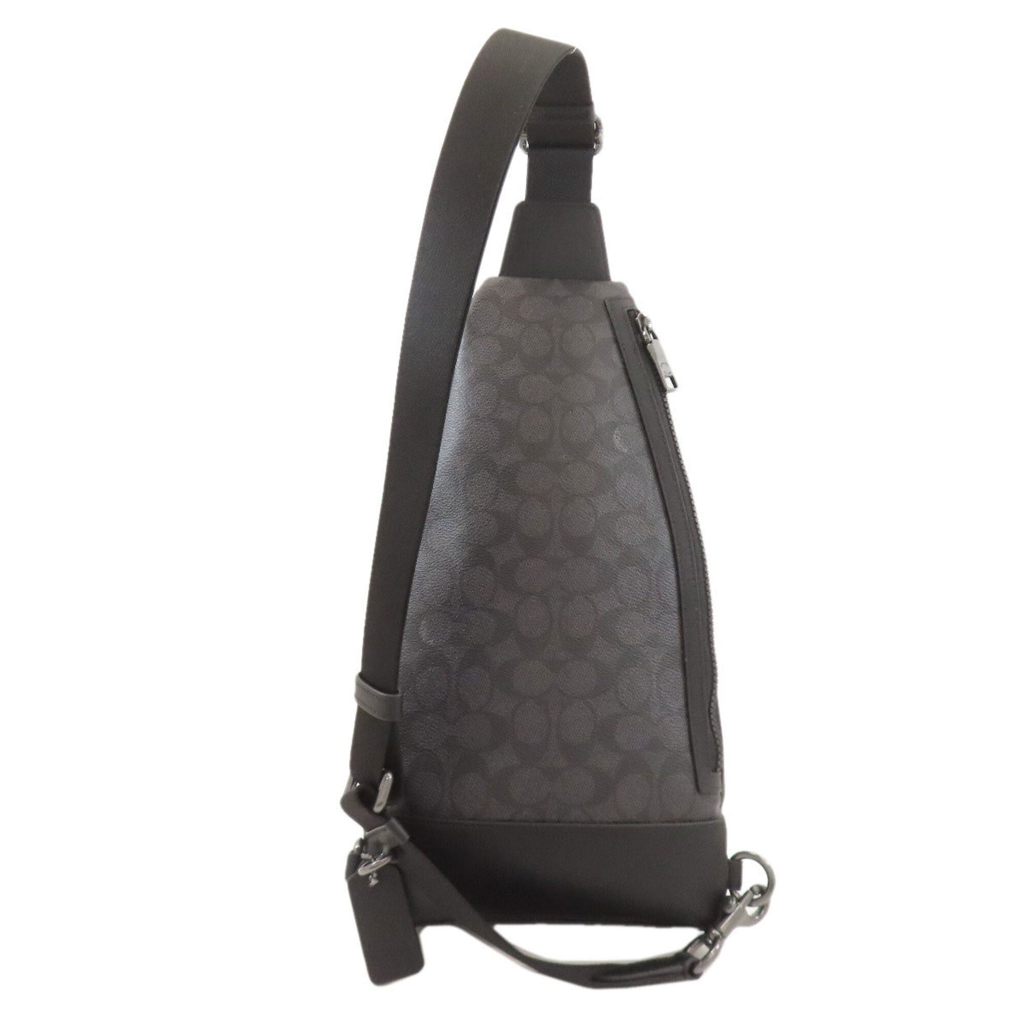 Coach Coach CY801 Dominique Sling Signature Body Bag, PVC, Women's Size ONE SIZE - 2 Thumbnail