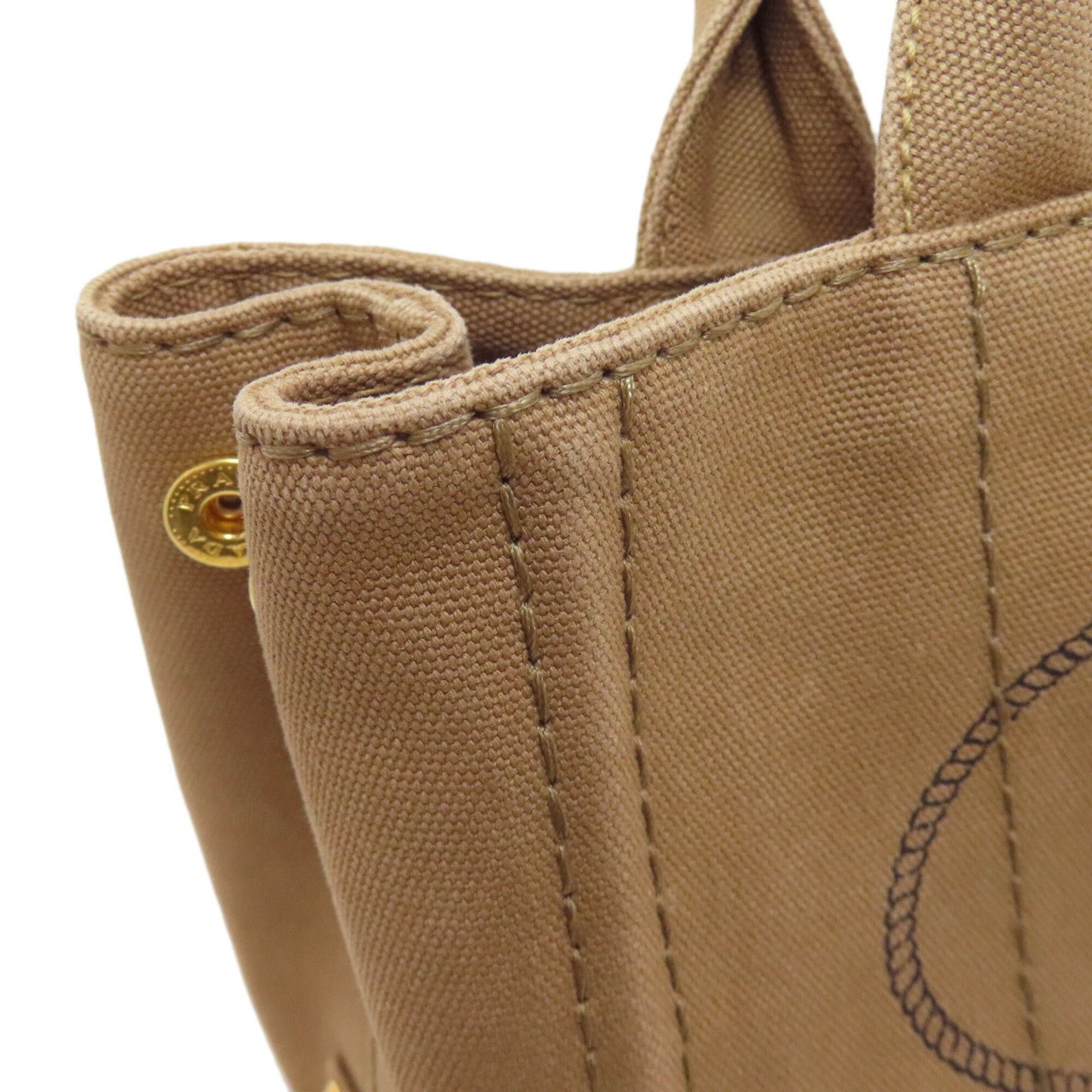Prada Prada Canapa Mini 2-Way Handbag, Canvas, Women's Size ONE SIZE - 19 Thumbnail