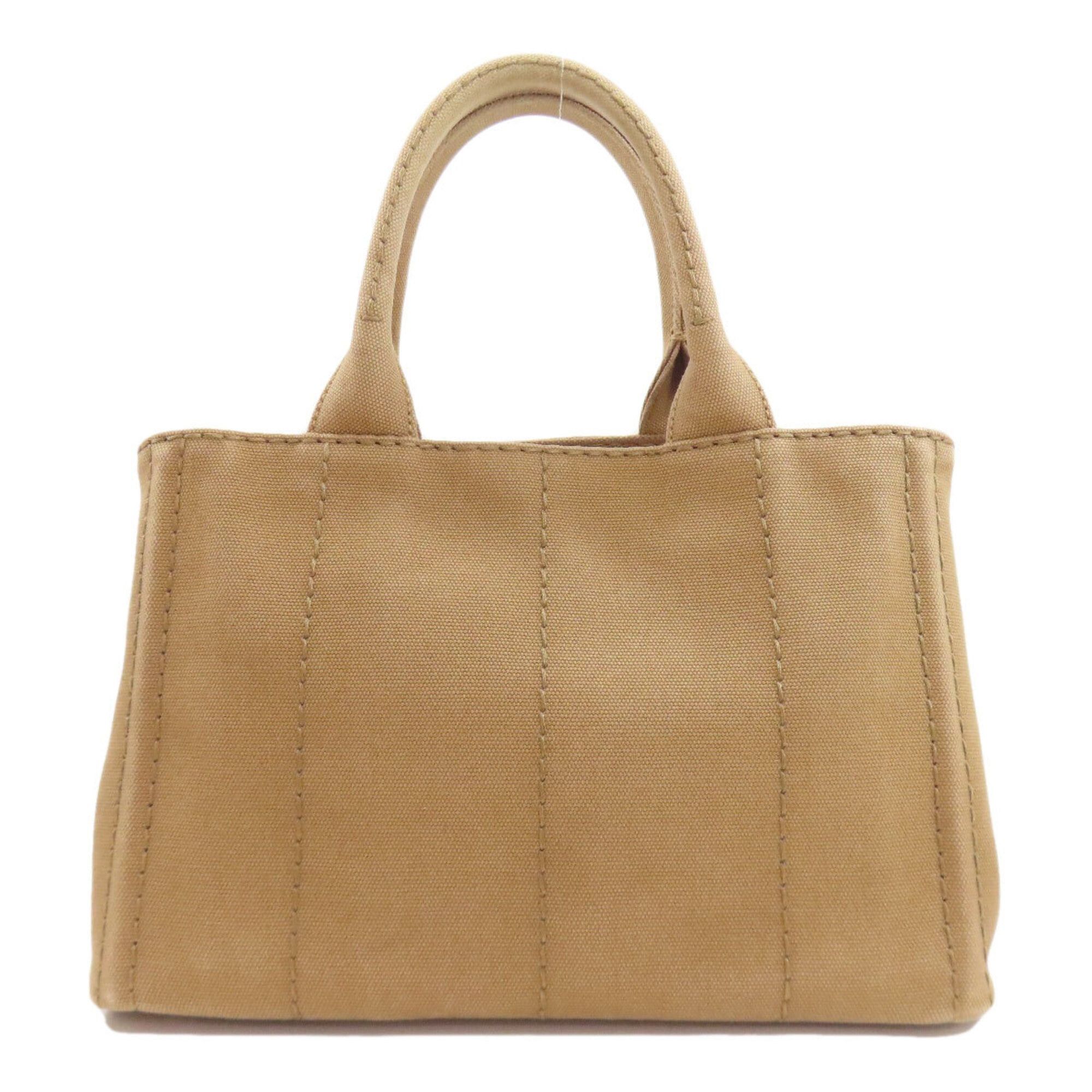 Prada Prada Canapa Mini 2-Way Handbag, Canvas, Women's Size ONE SIZE - 2 Thumbnail