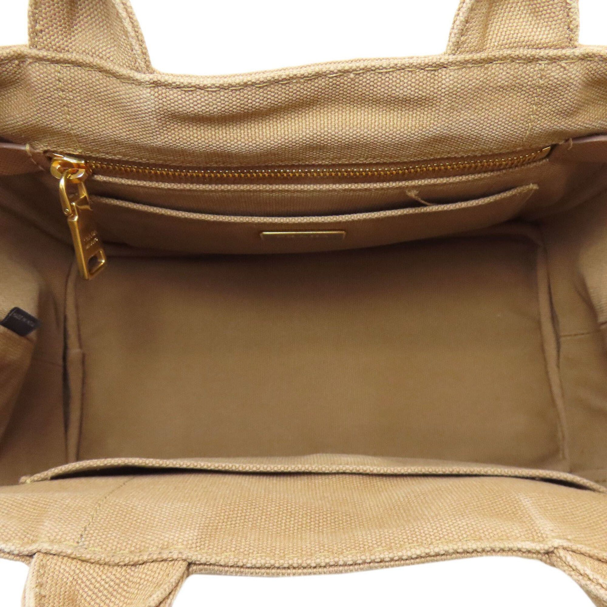 Prada Prada Canapa Mini 2-Way Handbag, Canvas, Women's Size ONE SIZE - 5 Thumbnail