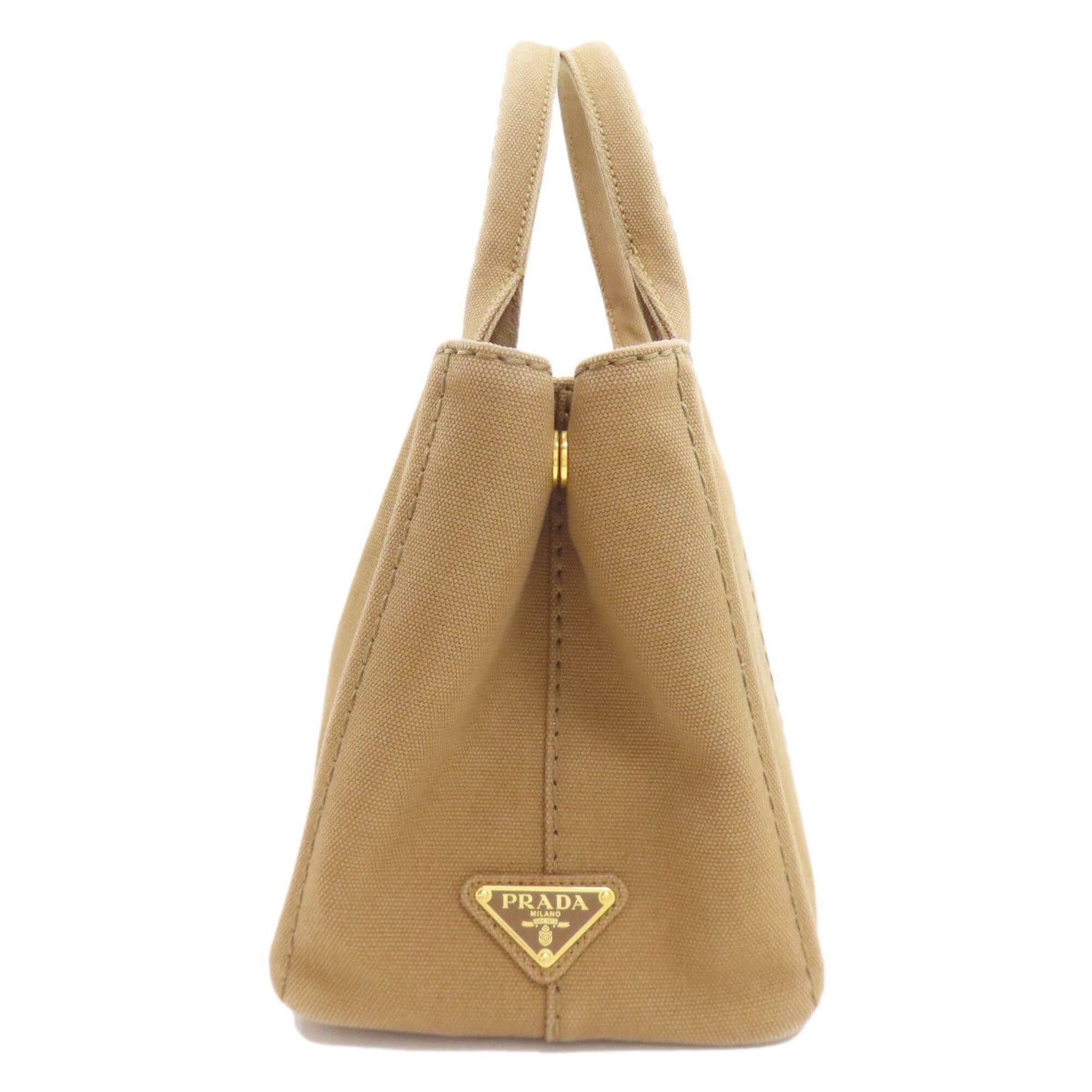Prada Prada Canapa Mini 2-Way Handbag, Canvas, Women's Size ONE SIZE - 3 Thumbnail