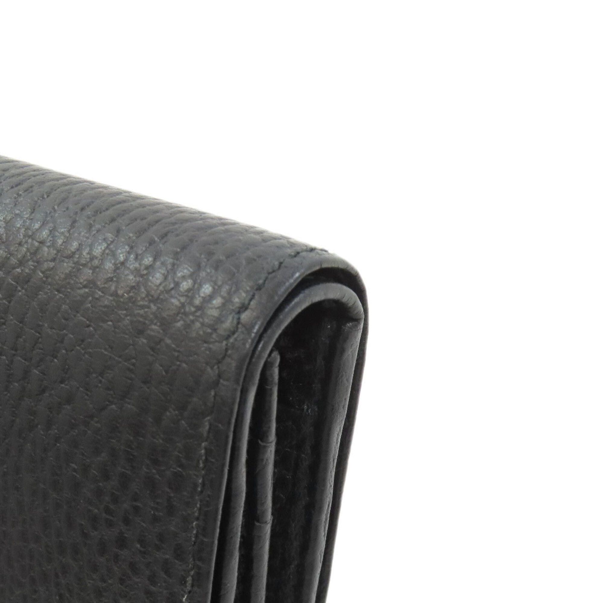 Gucci Gucci 456126 GG Marmont Double G Bi-fold Wallet, Leather, Women's Size ONE SIZE - 13 Thumbnail