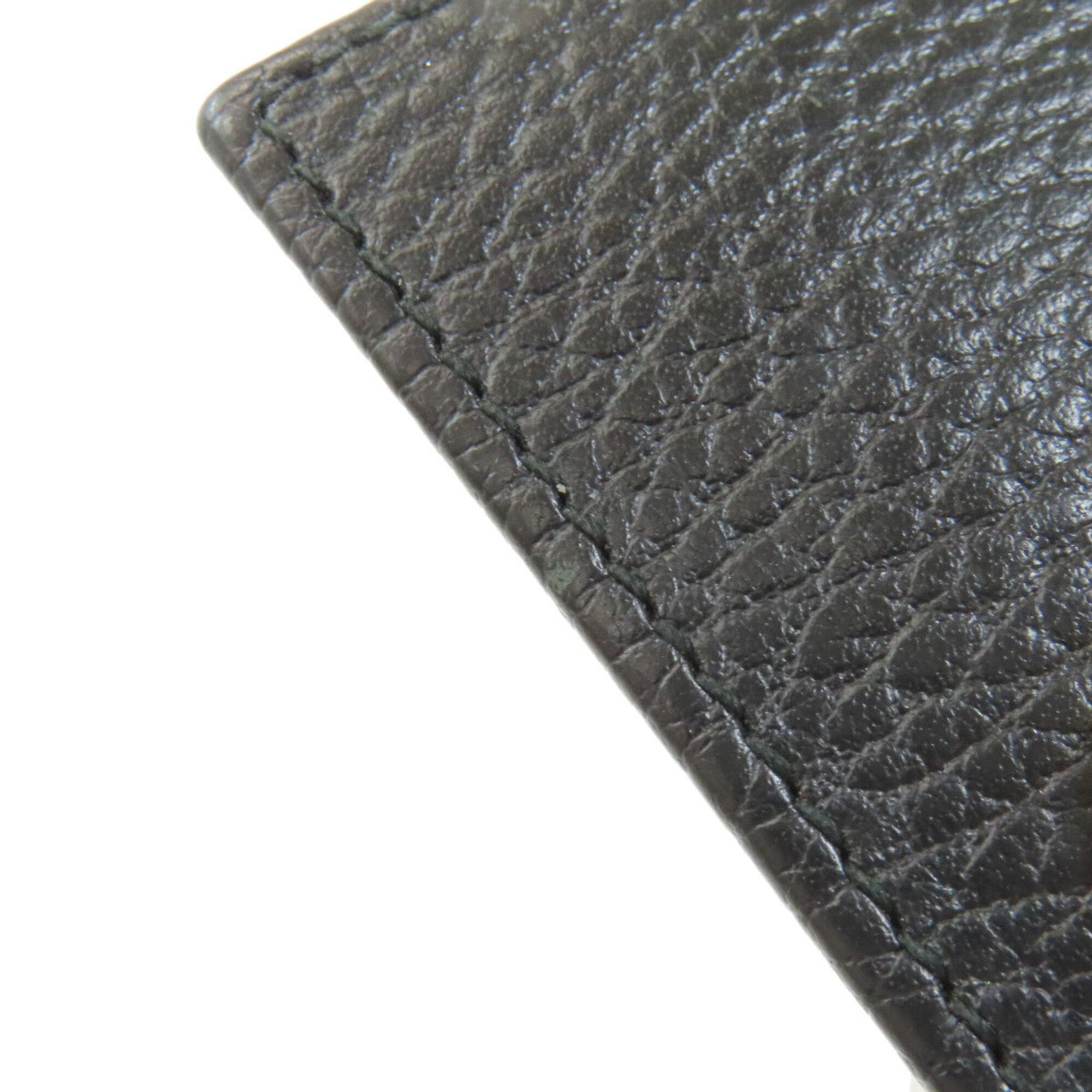 Gucci Gucci 456126 GG Marmont Double G Bi-fold Wallet, Leather, Women's Size ONE SIZE - 10 Thumbnail