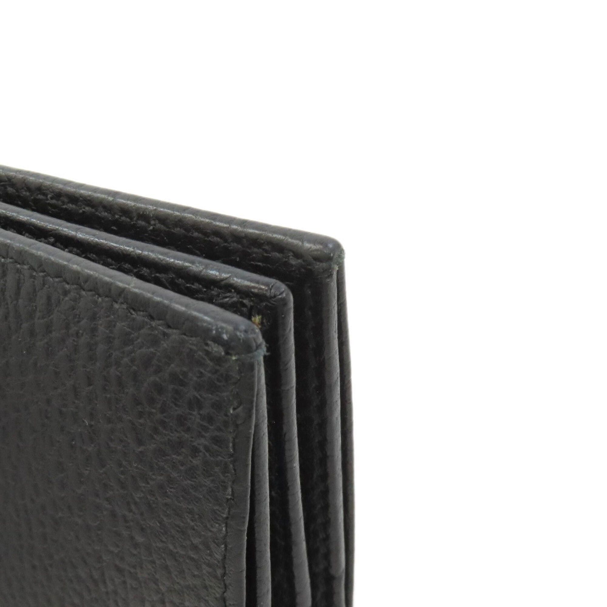 Gucci Gucci 456126 GG Marmont Double G Bi-fold Wallet, Leather, Women's Size ONE SIZE - 16 Thumbnail