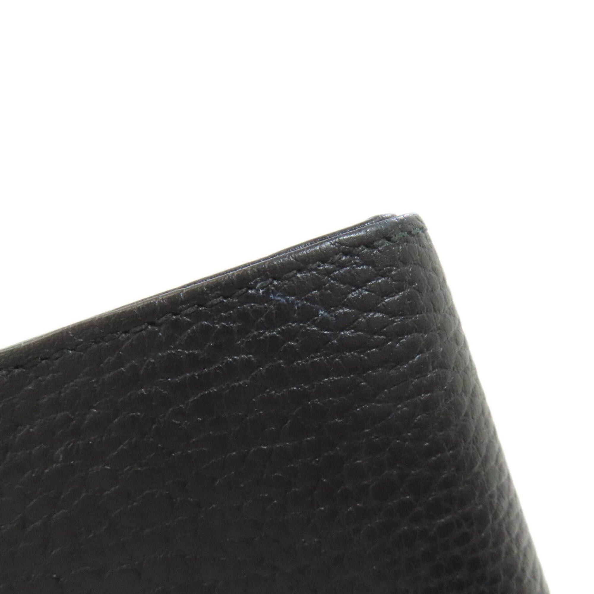 Gucci Gucci 456126 GG Marmont Double G Bi-fold Wallet, Leather, Women's Size ONE SIZE - 4 Thumbnail