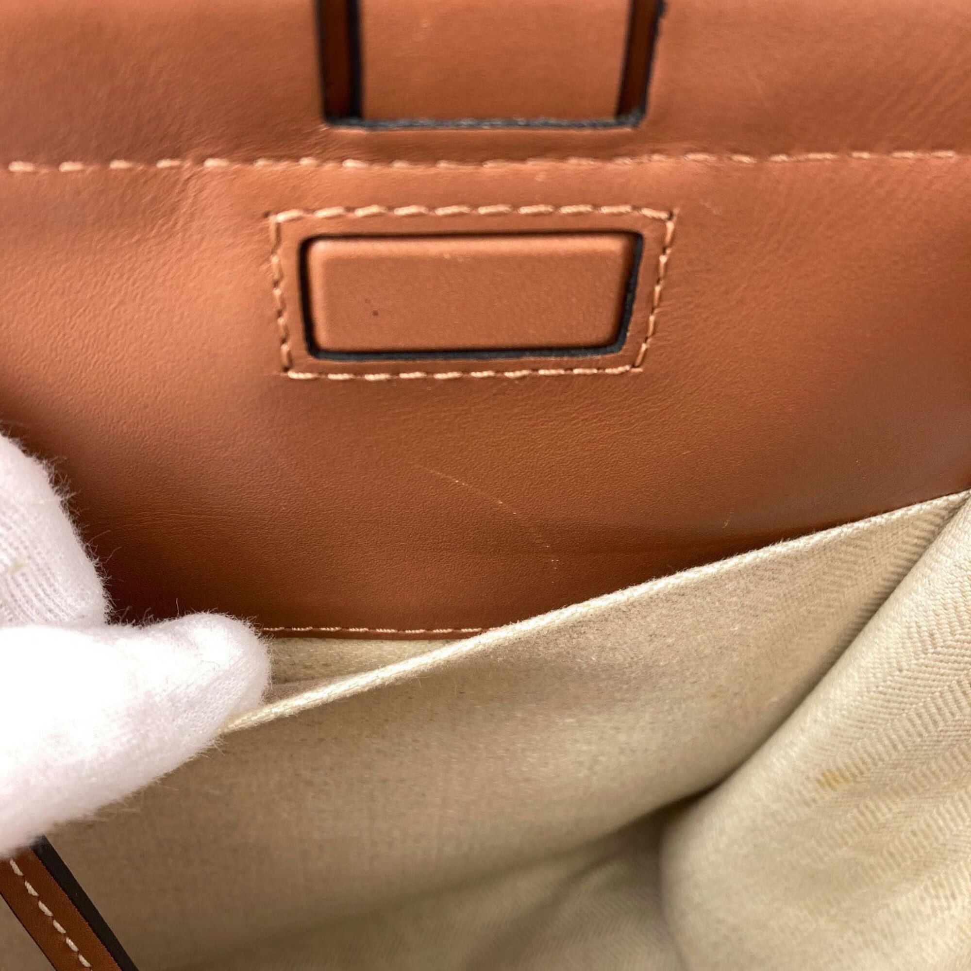 Loewe Loewe Paula's Ibiza Cushion Tote Bag, Canvas/Leather, Women's Size ONE SIZE - 9 Thumbnail
